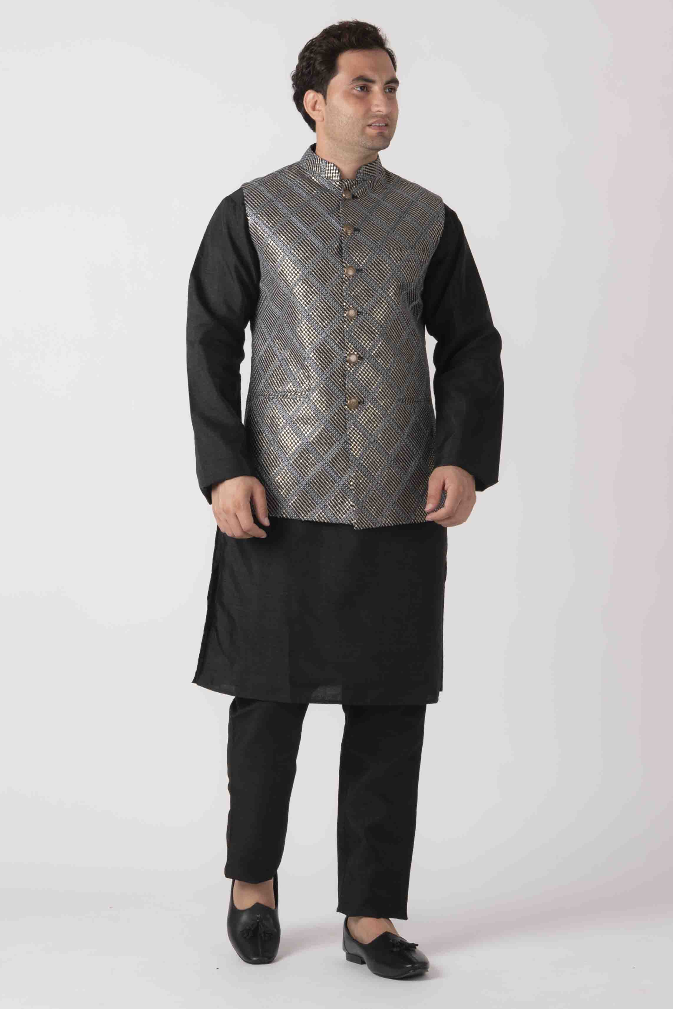 MLS KURTA JAWAHAR SET
