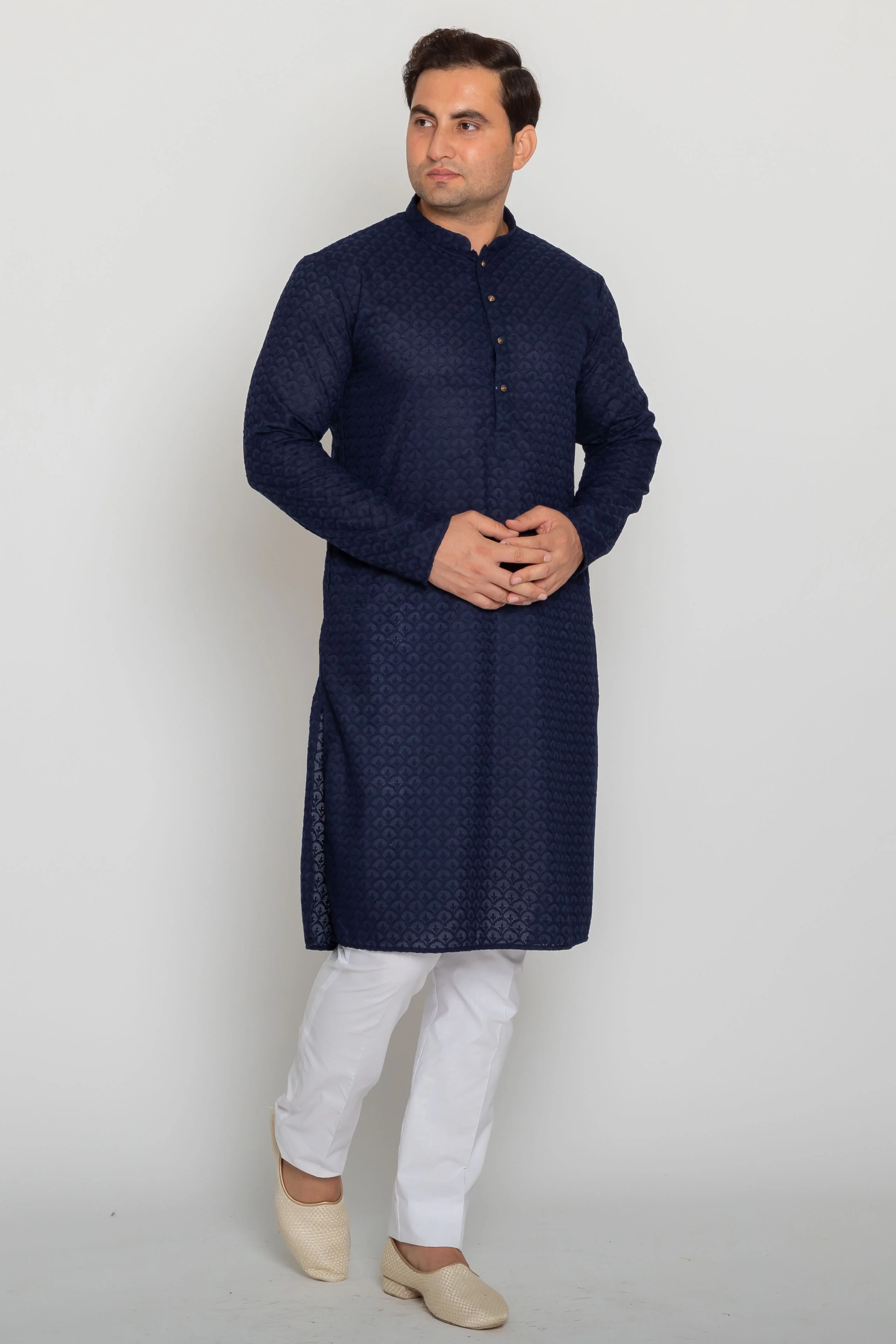 MLS CHIKANAKRI KURTA PAJAMA