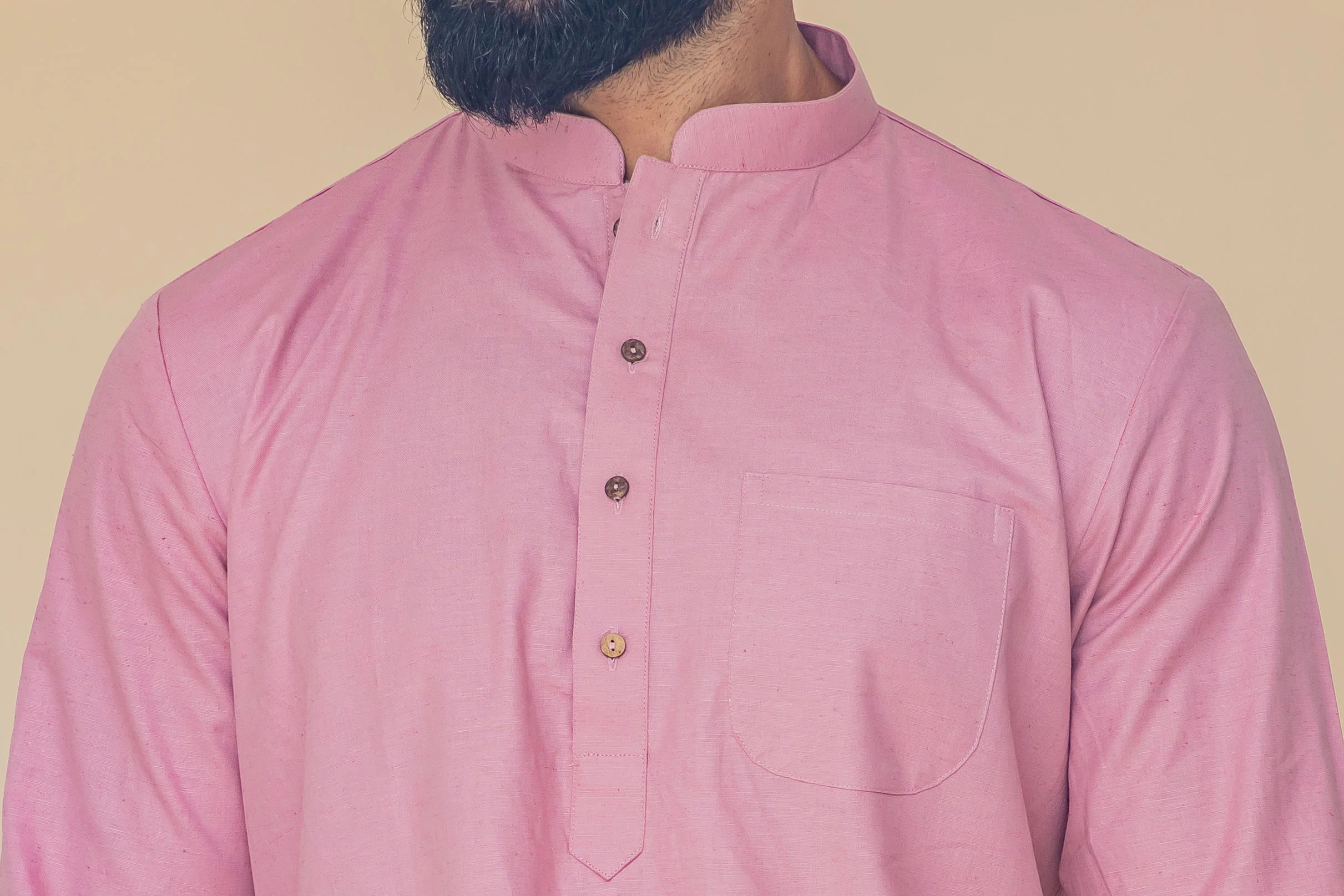 MLS COTTON KURTA ( MID LENGTH)