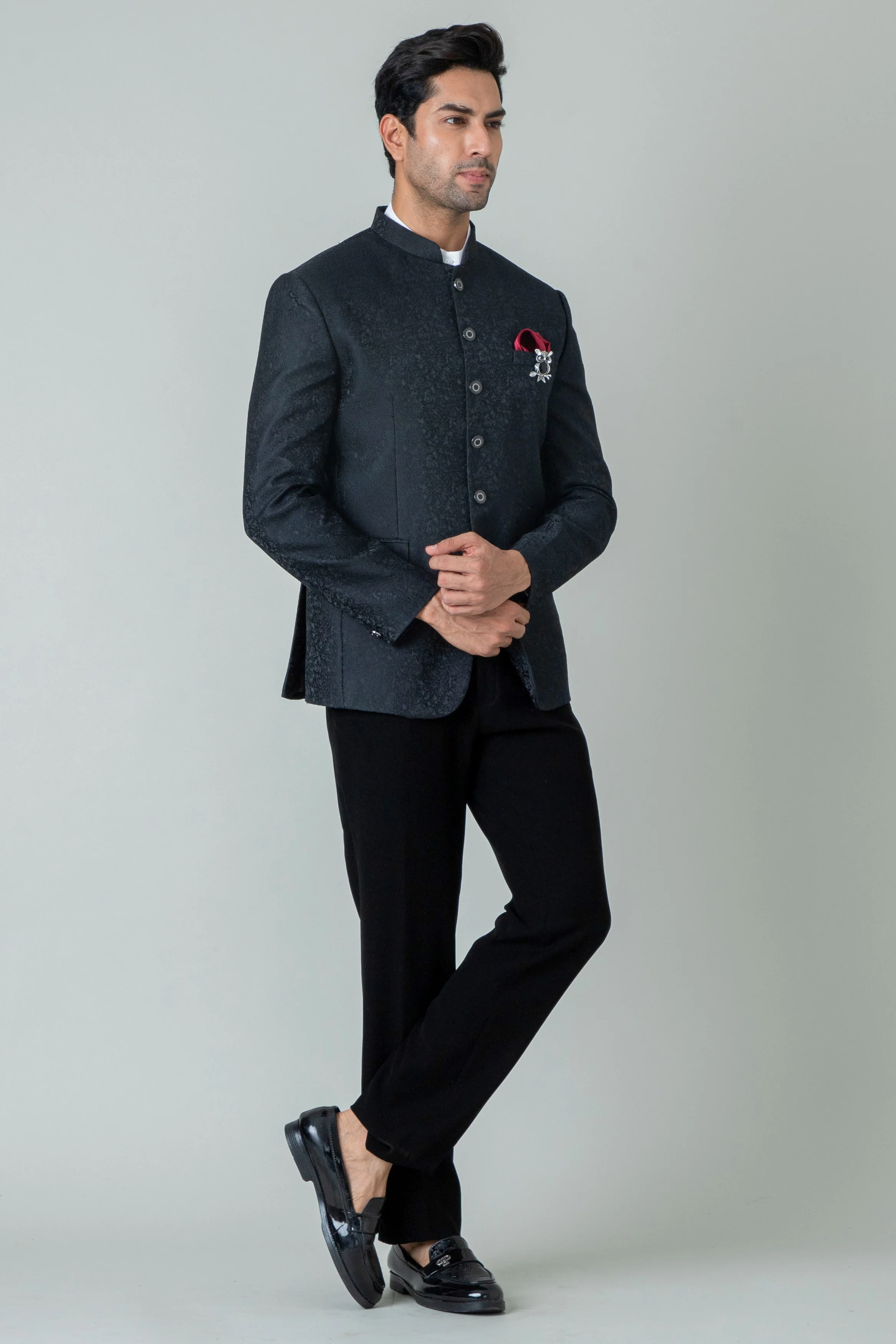 MLS PRINTED JODHPURI SUIT