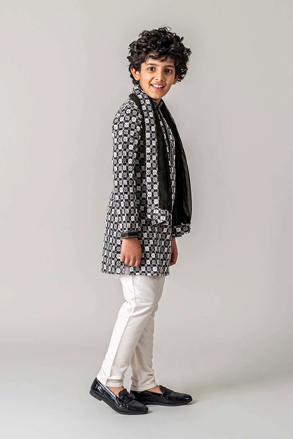 MLS KIDS CHIKANKARI KURTA PAJAMA