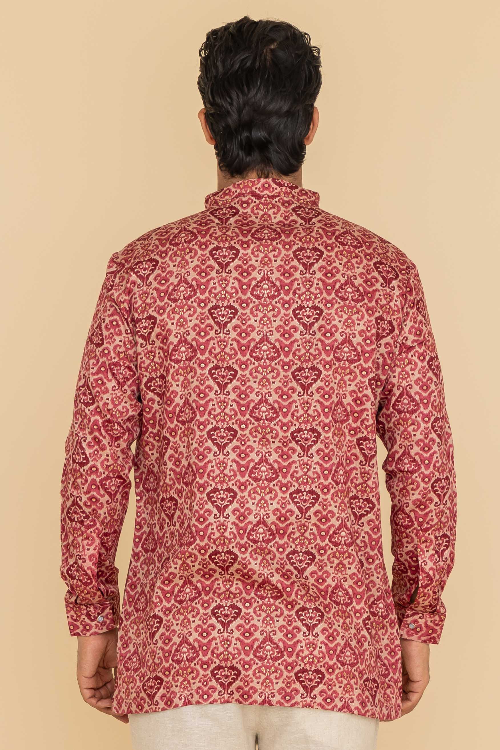 MLS SHORT KURTA FULL SLEEVES