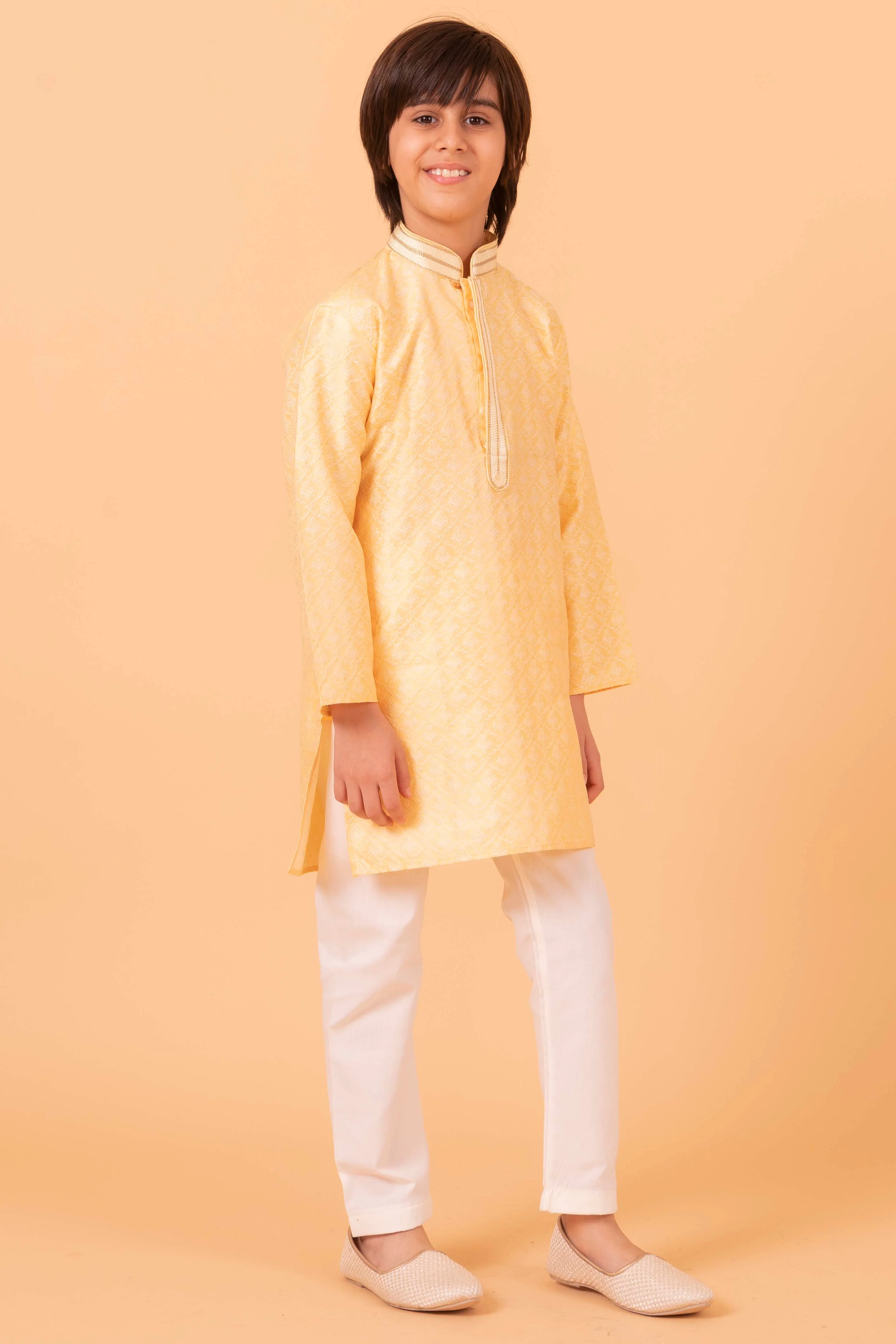 MLS KIDS PRINTED KURTA PAJAMA