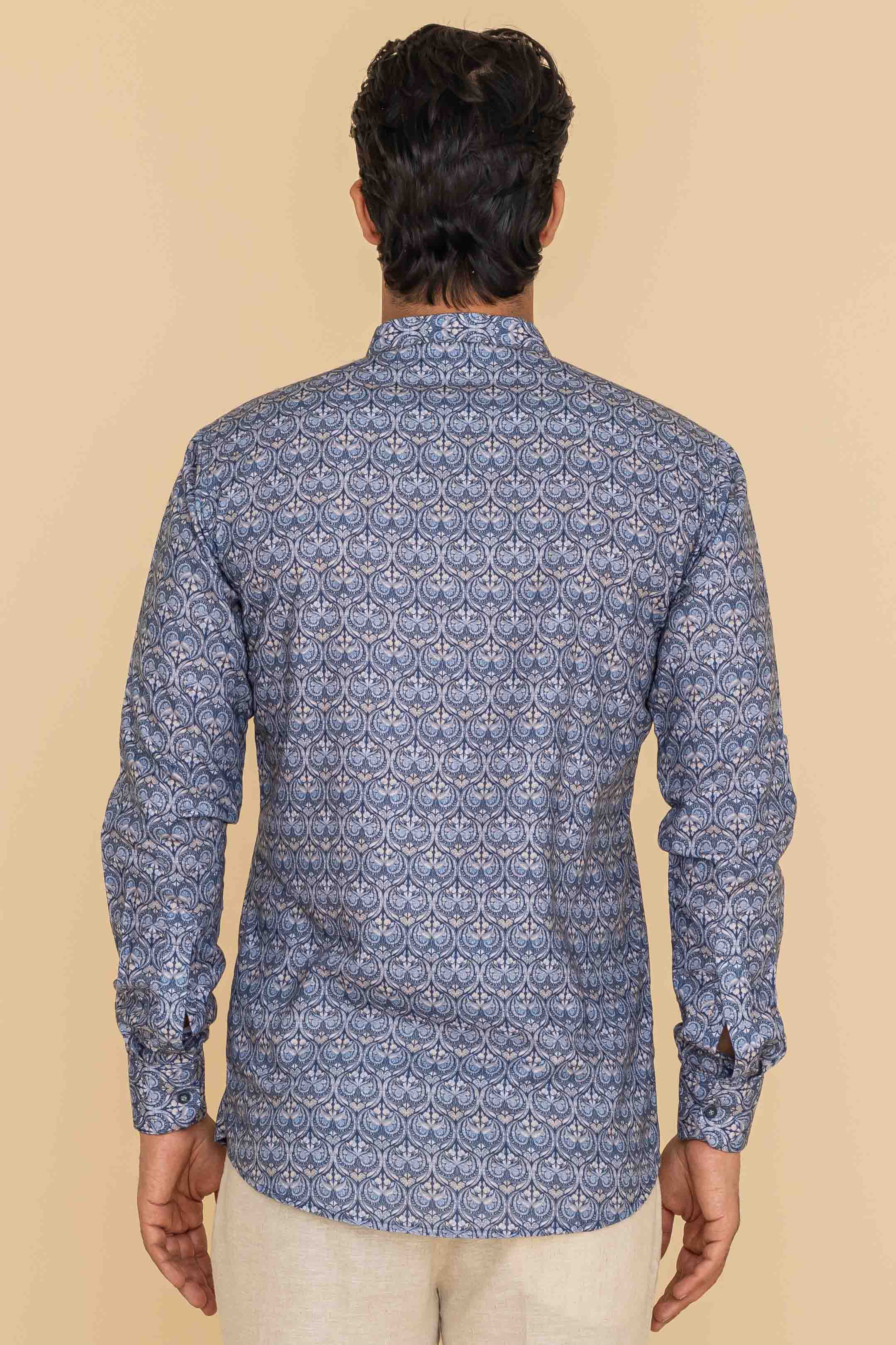 MLS SHORT KURTA FULL SLEEVES