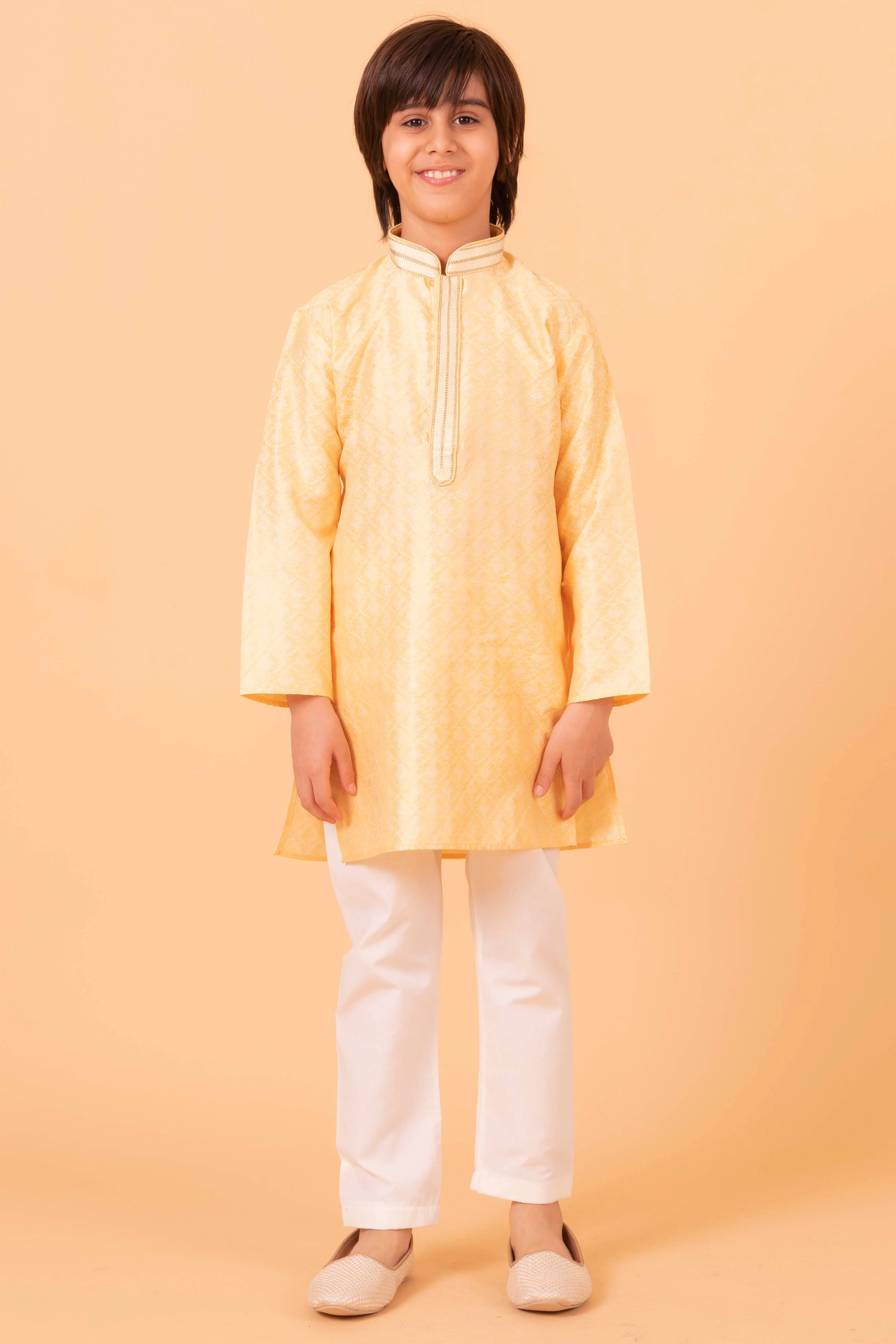 MLS KIDS PRINTED KURTA PAJAMA