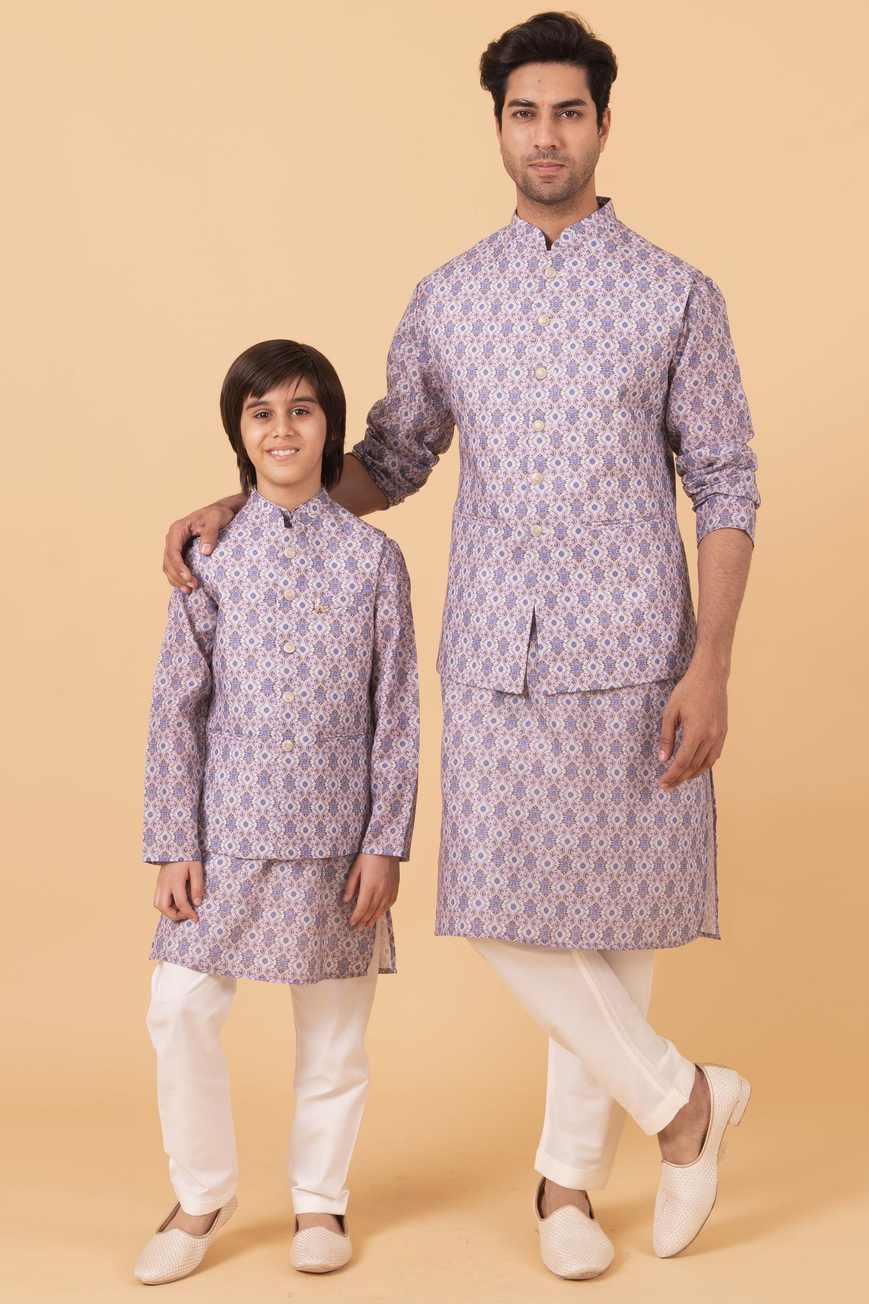 MLS KIDS KURTA JAWAHAR SET