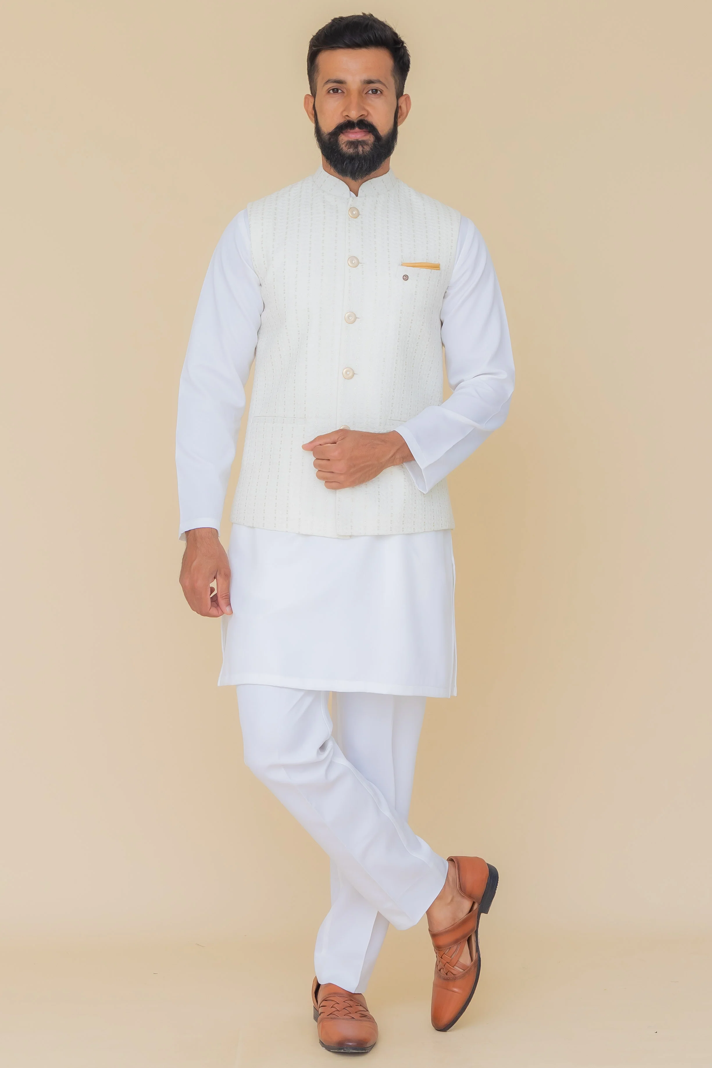 MLS EMBROIDERED JAWAHAR JACKET