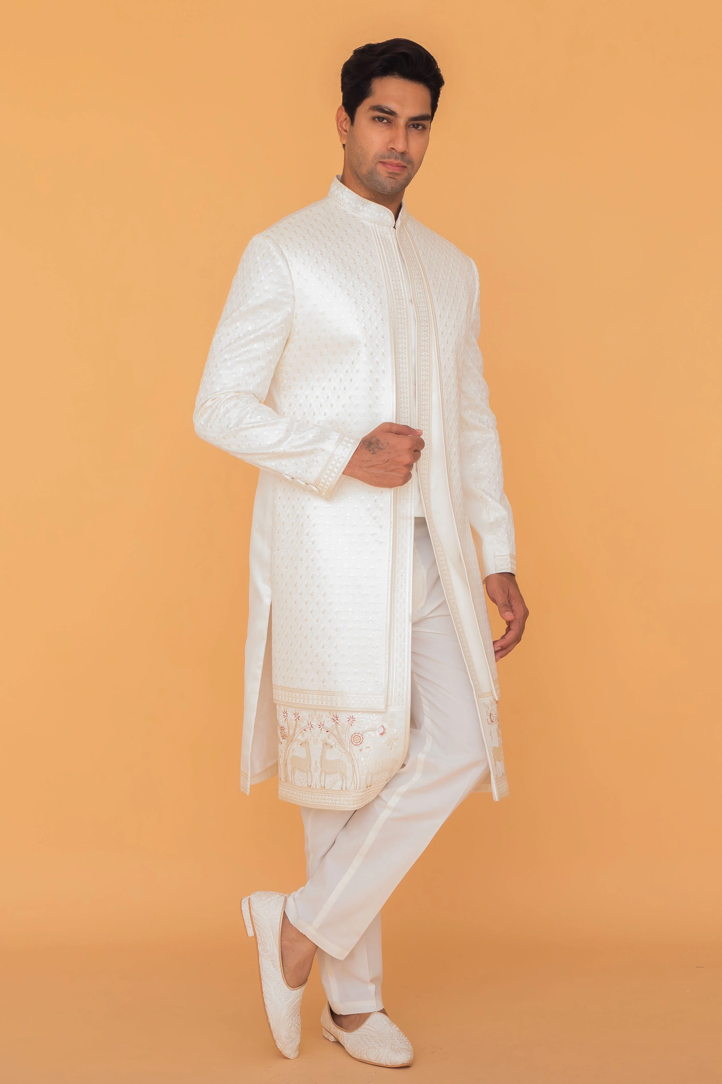MLS SHERWANI JACKET 2PCS