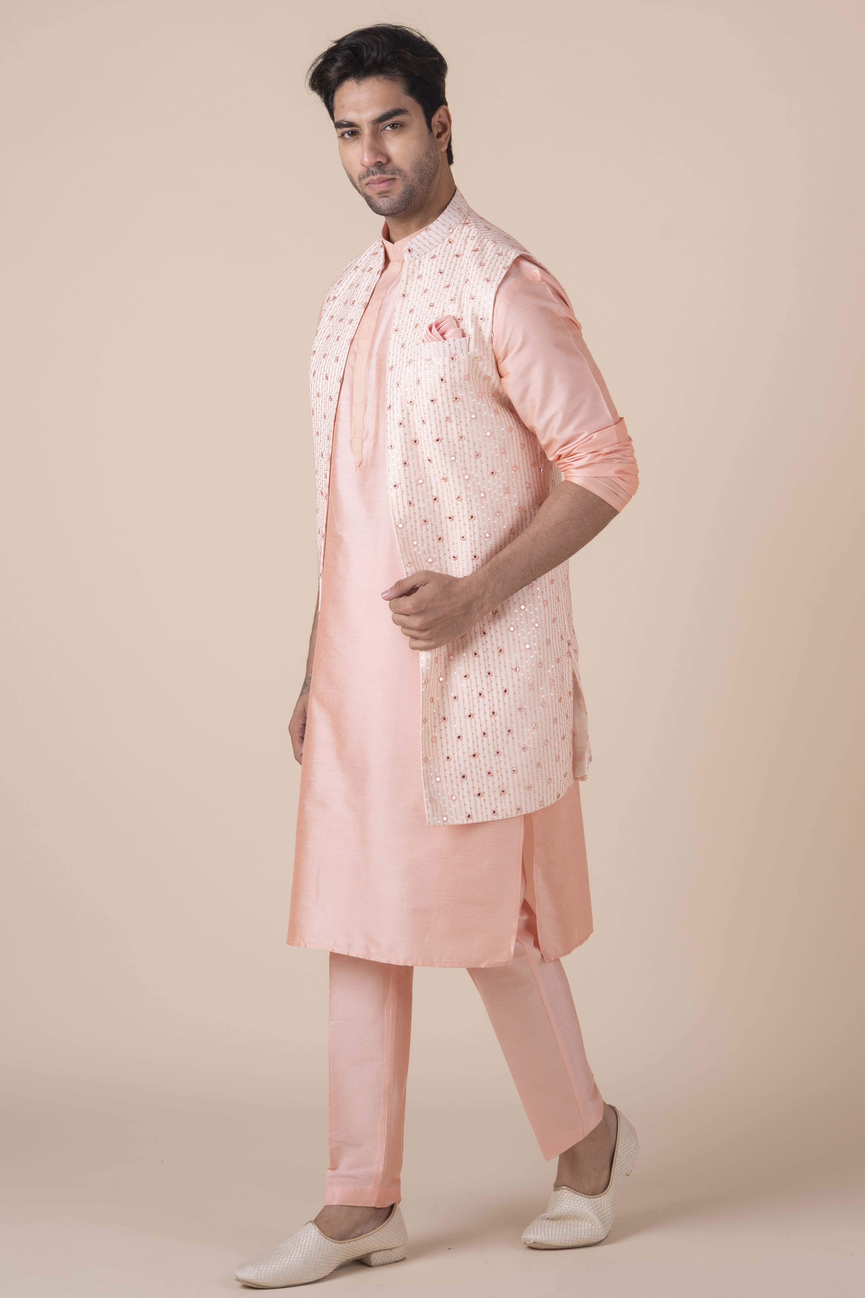 MLS KURTA JAWAHAR SET