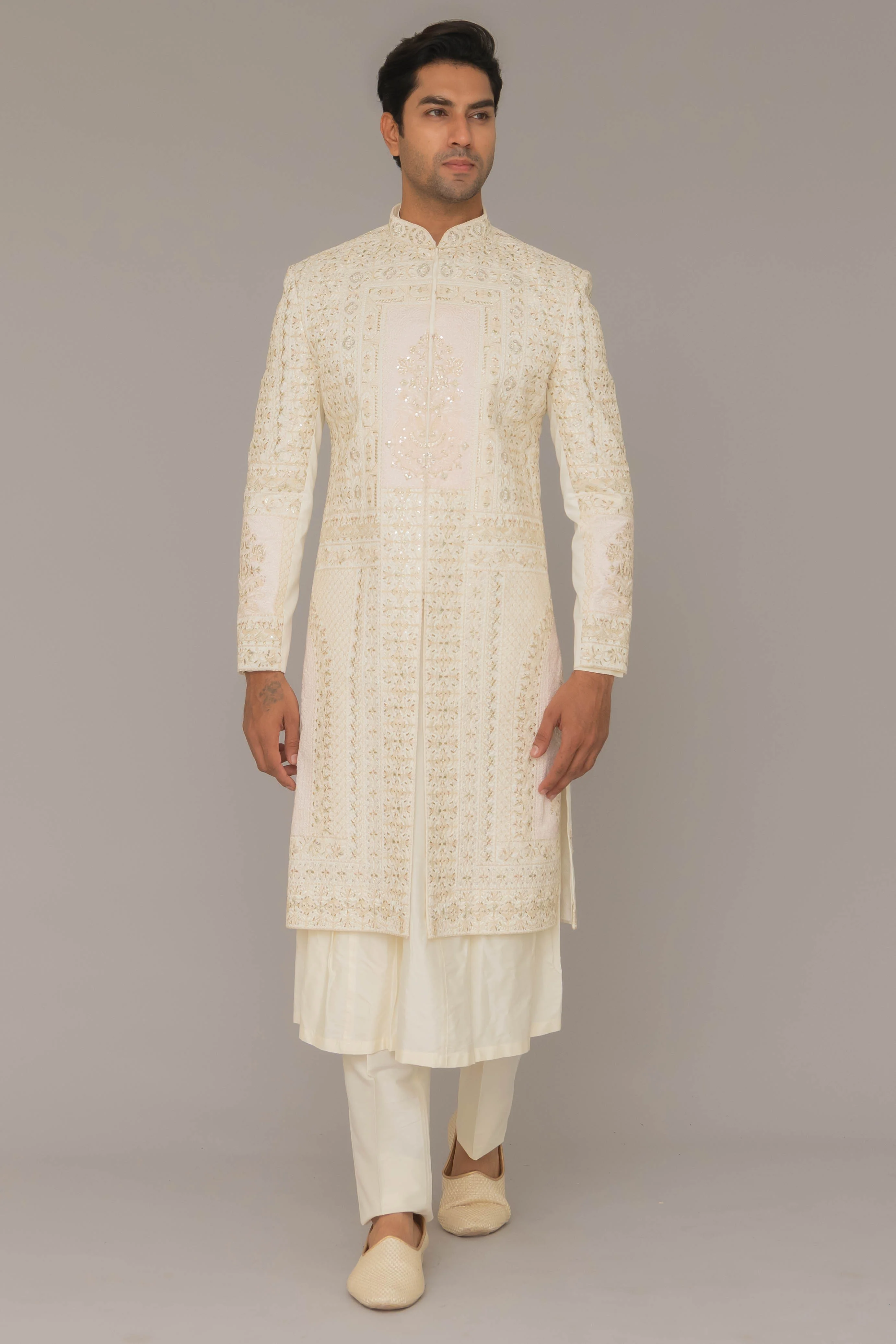 MLS SHERWANI 4PCS