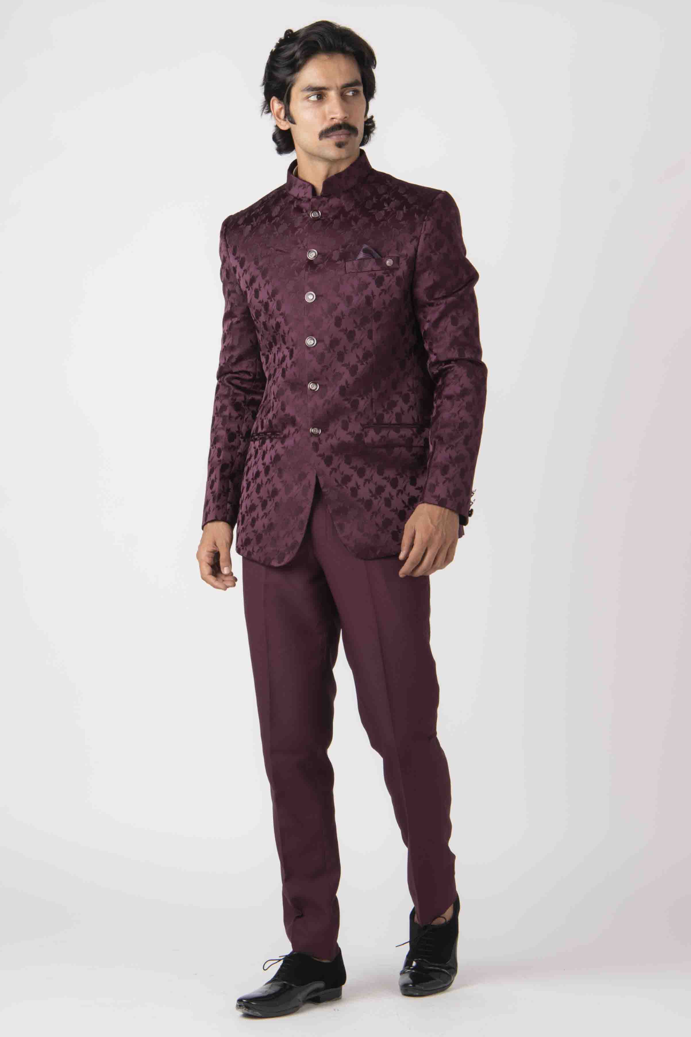 MLS PRINTED JODHPURI SUIT