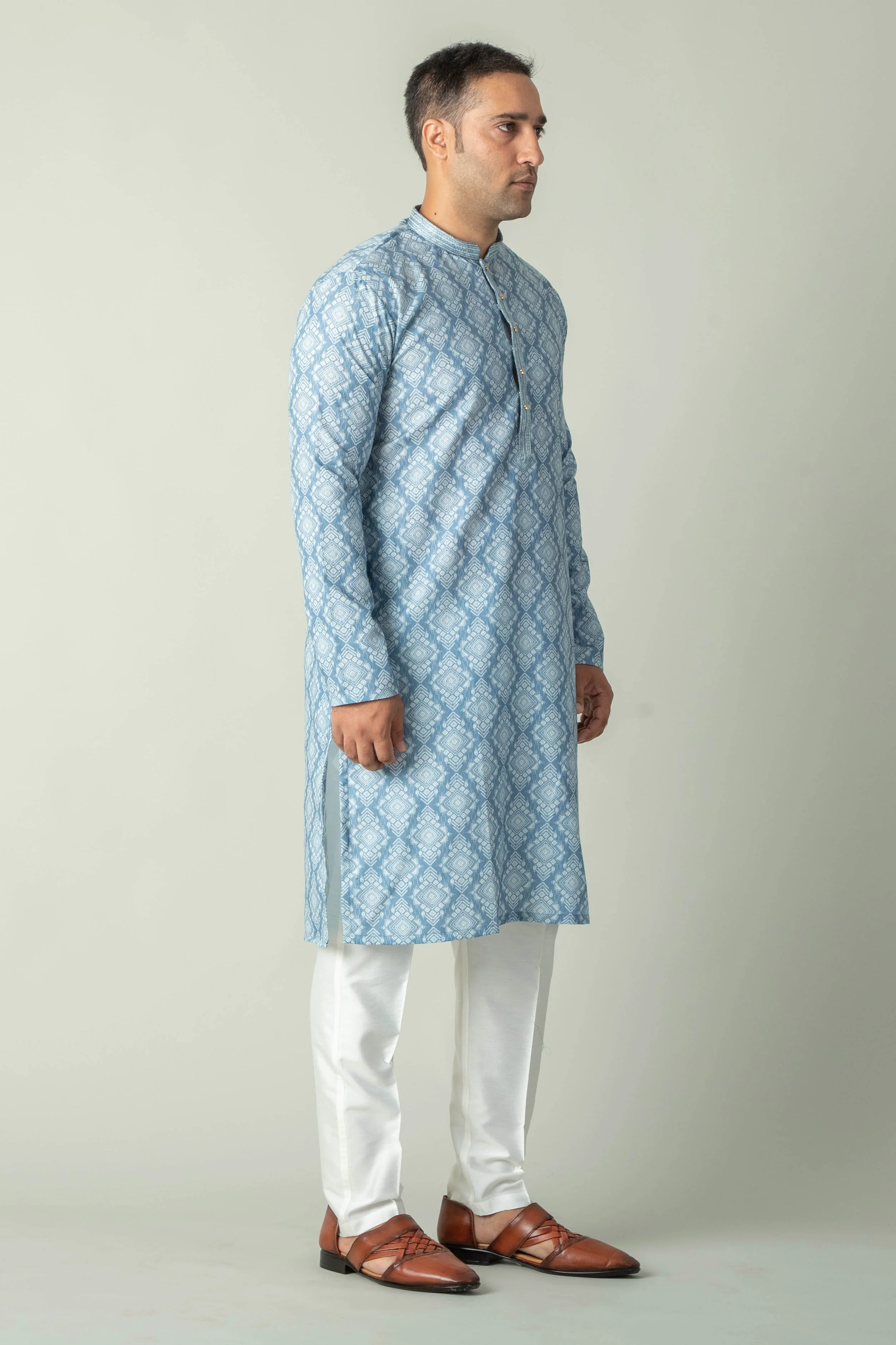MLS PRINTED KURTA PAJAMA