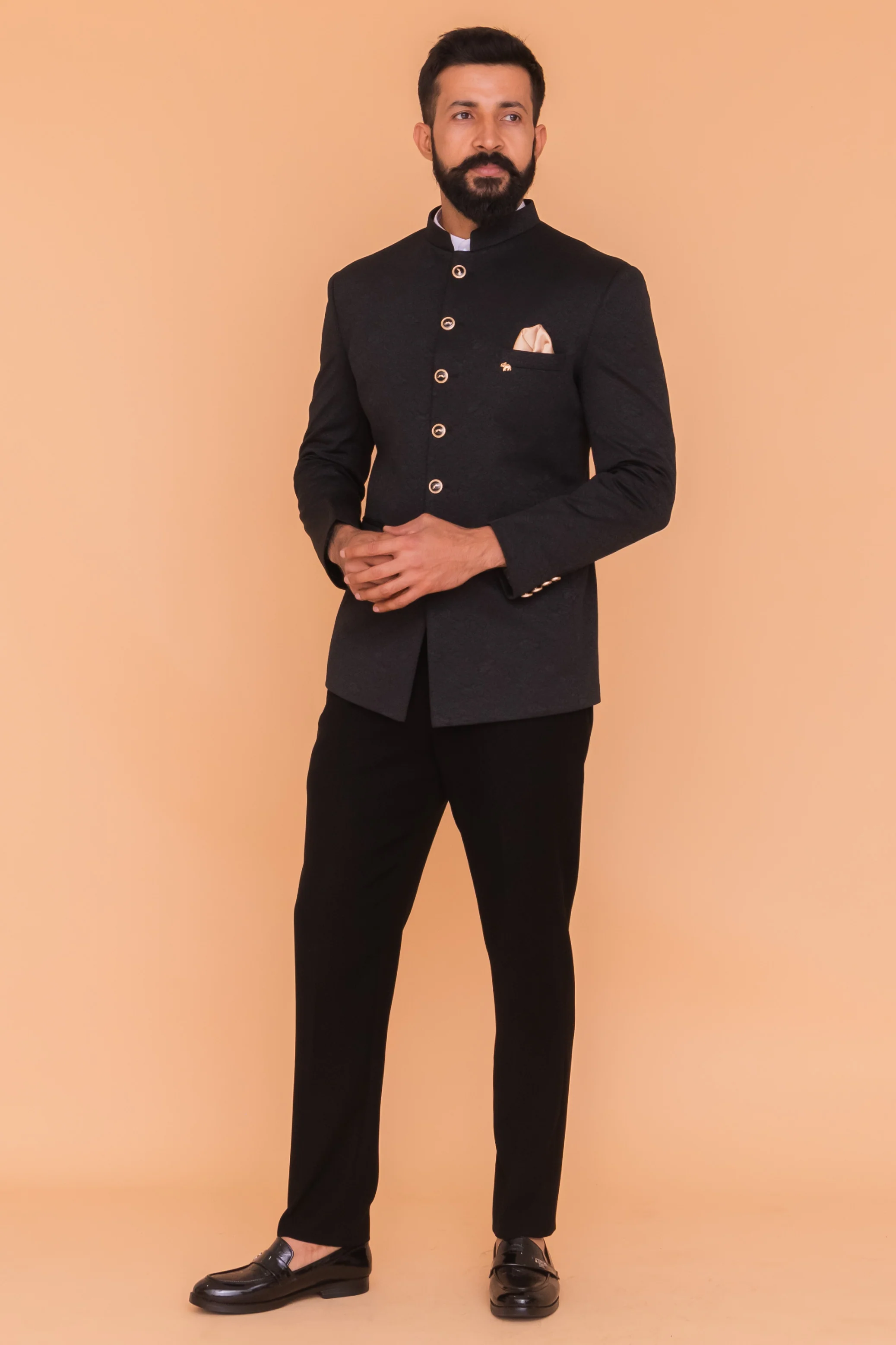MLS PRINTED JODHPURI SUIT