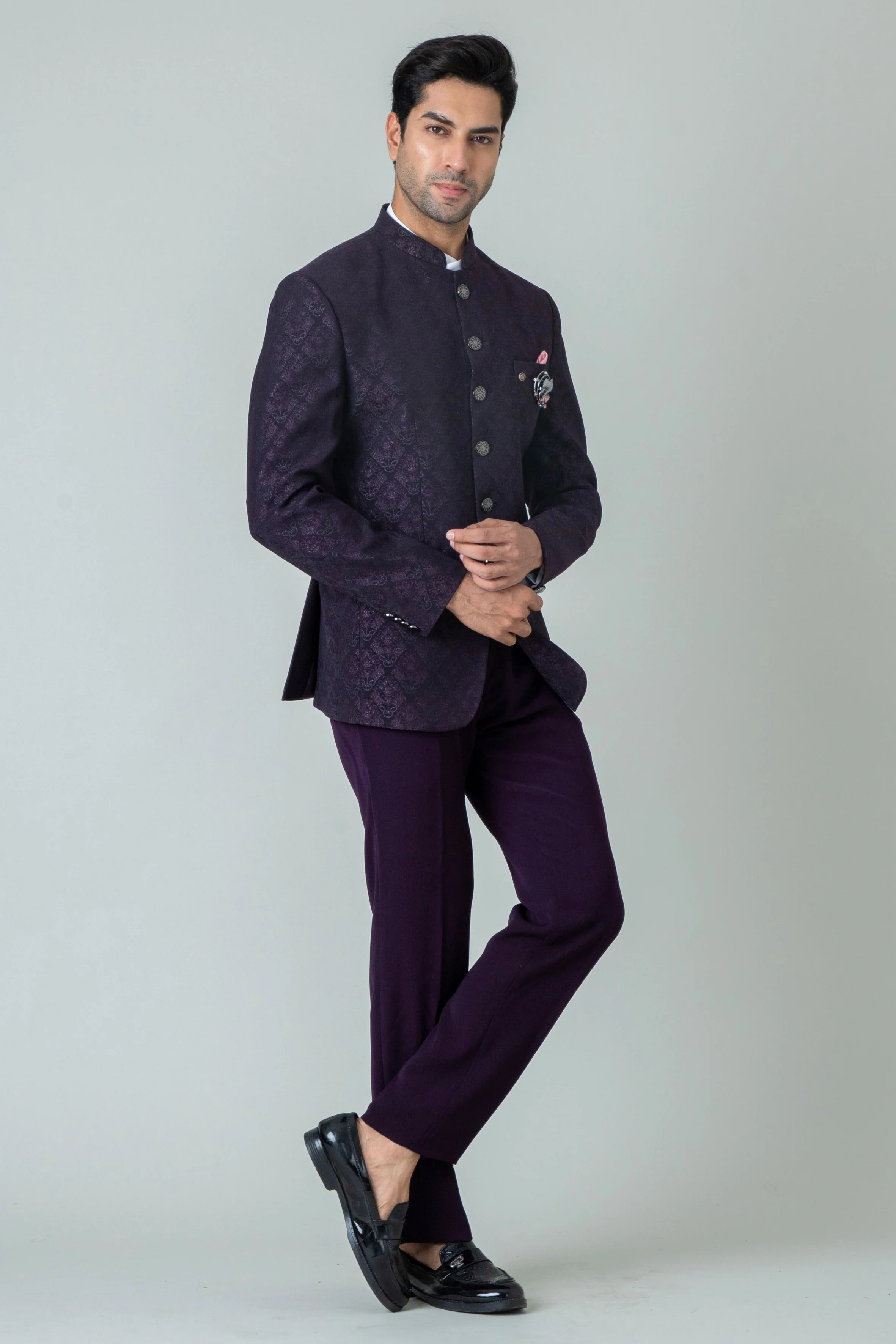 MLS PRINTED JODHPURI SUIT