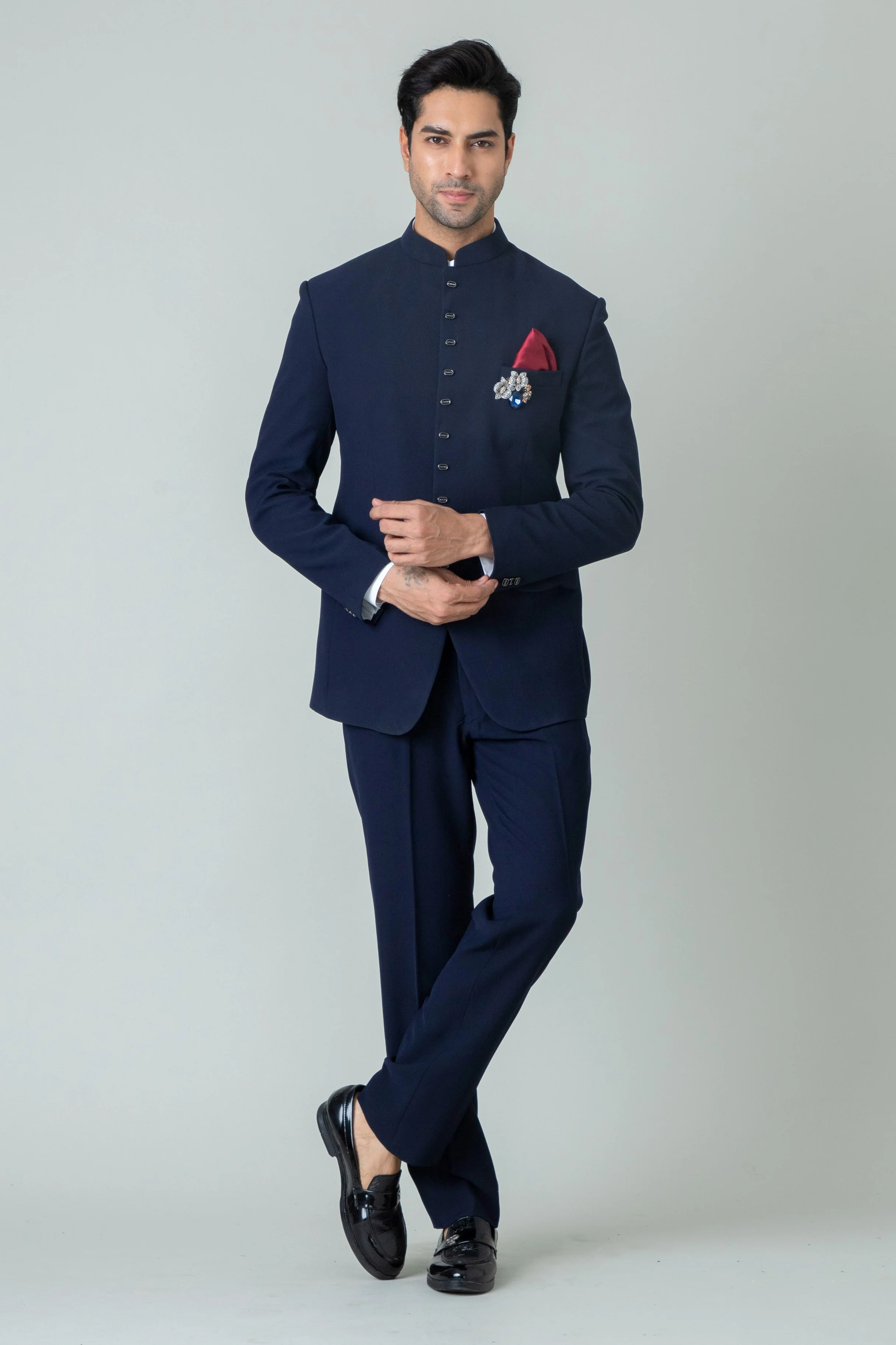 MLS PLAIN JODHPURI SUIT