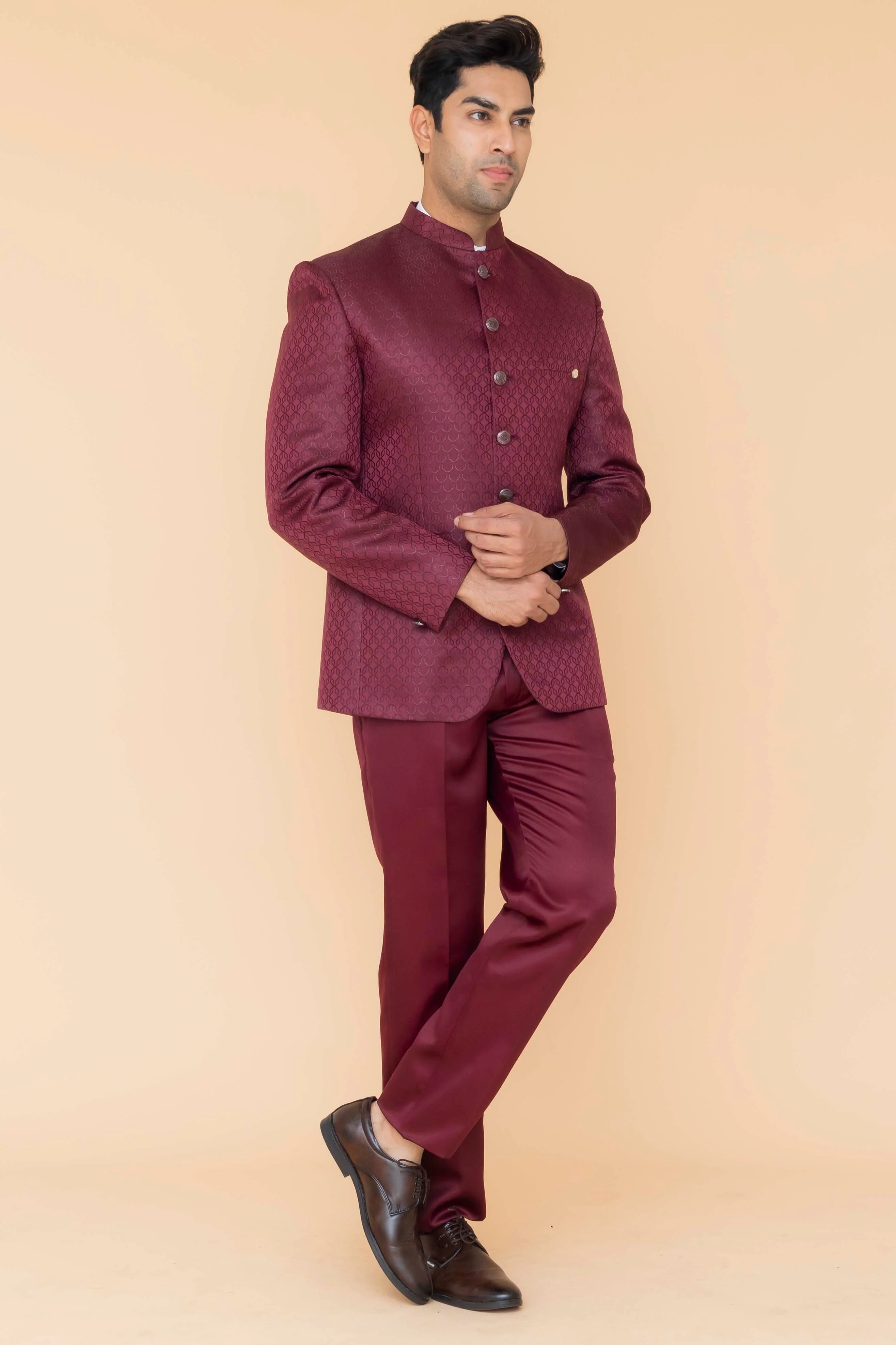 MLS PRINTED JODHPURI SUIT