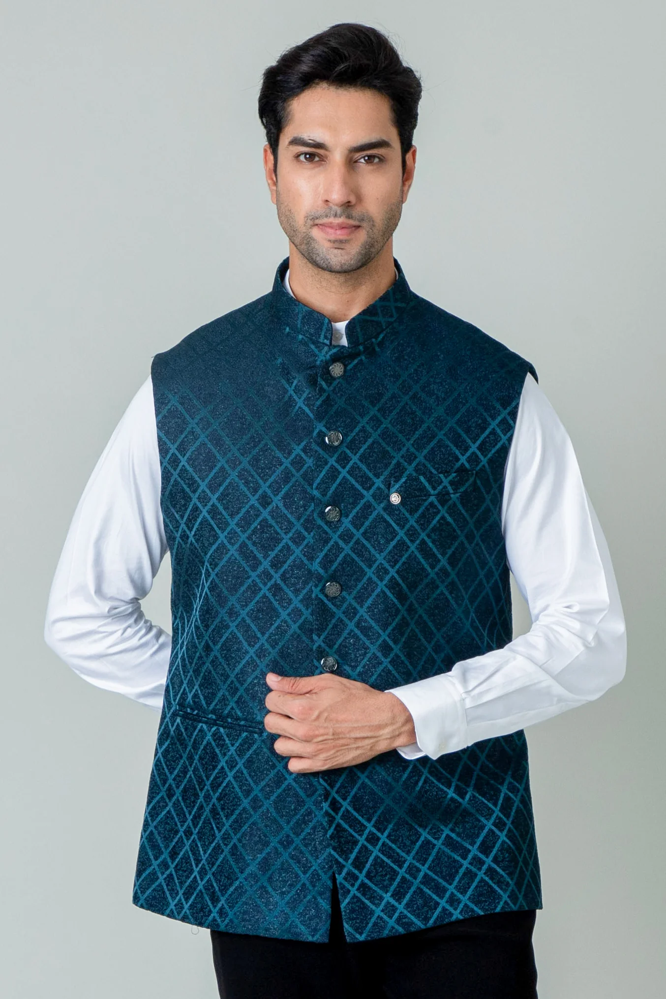MLS EMBROIDERED JAWAHAR JACKET