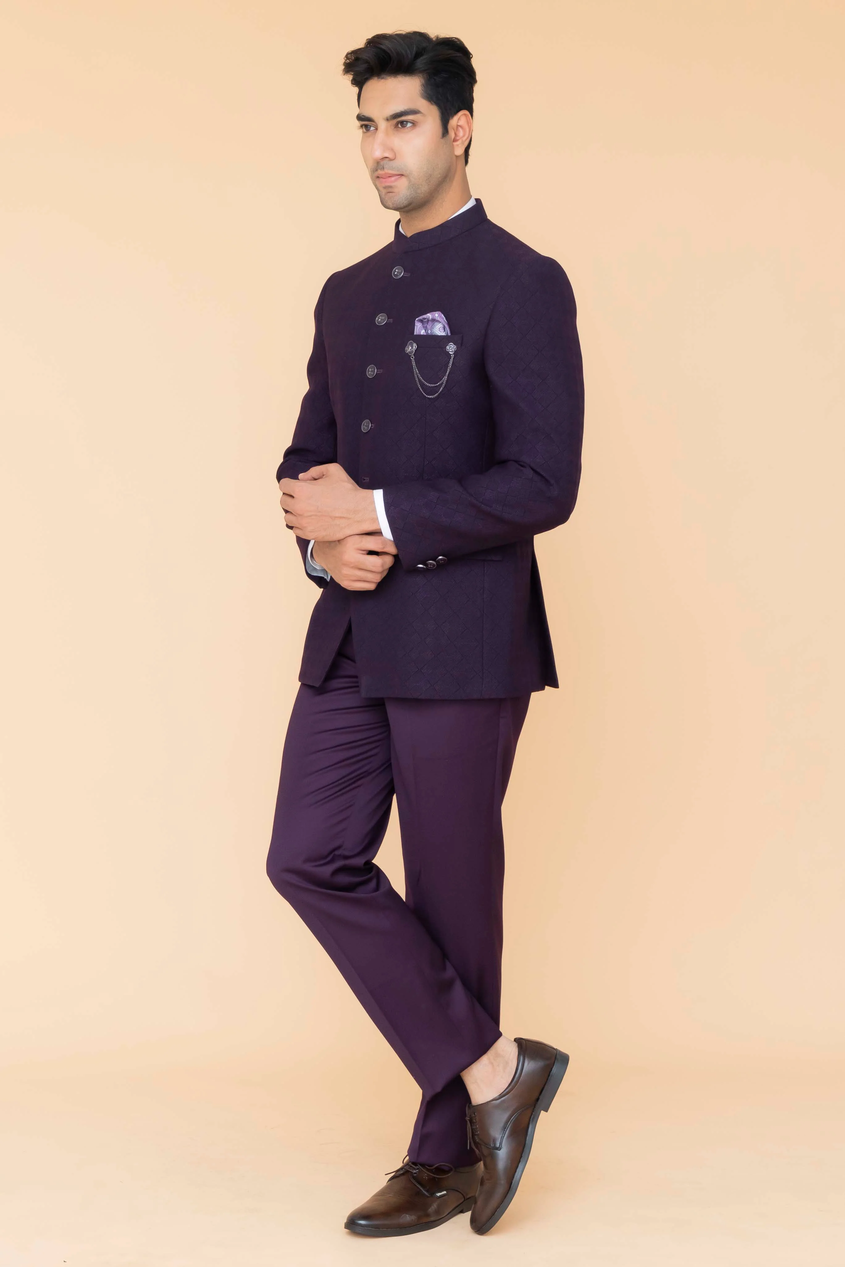 MLS PRINTED JODHPURI SUIT