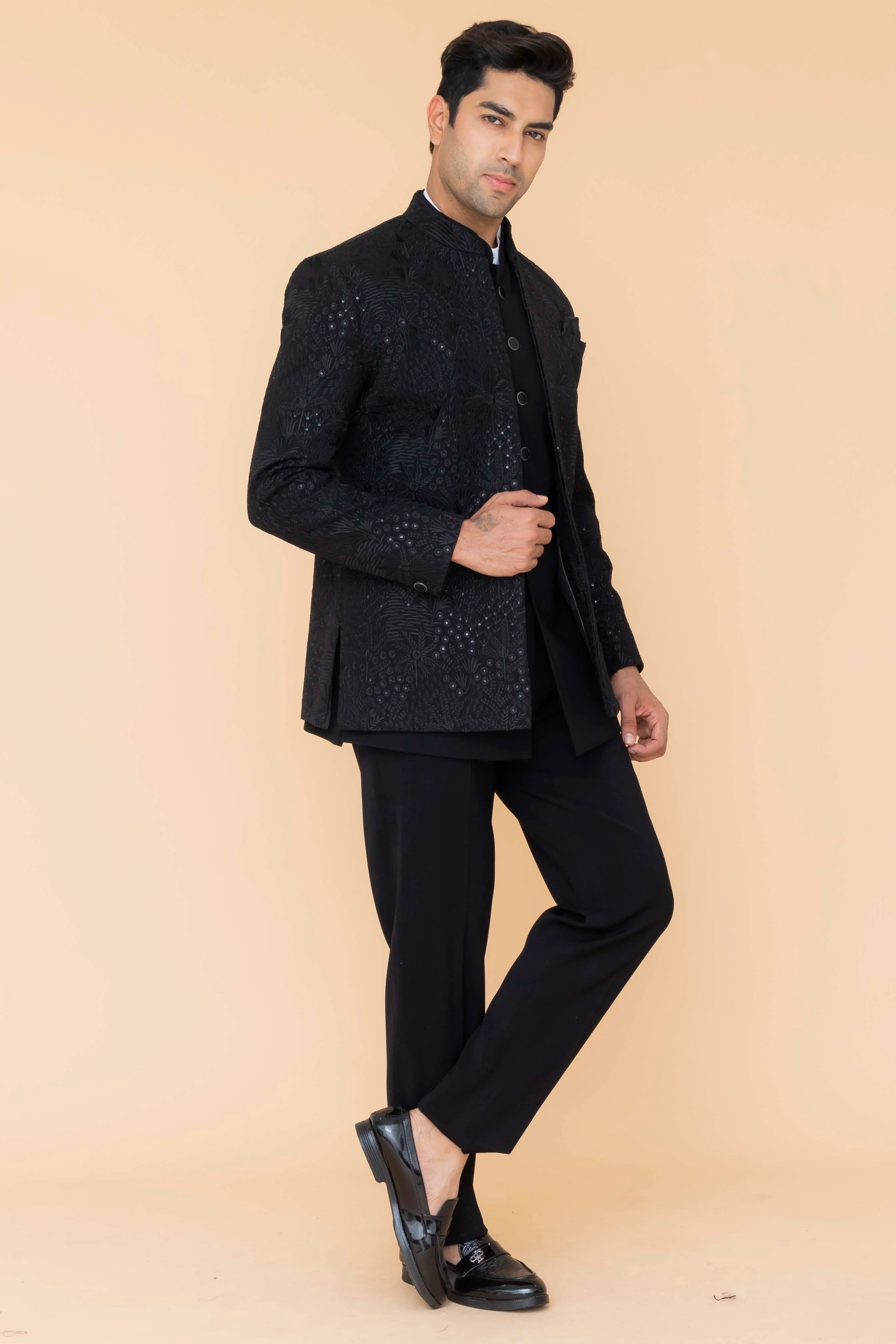 MLS JODHPURI SUIT 3PCS