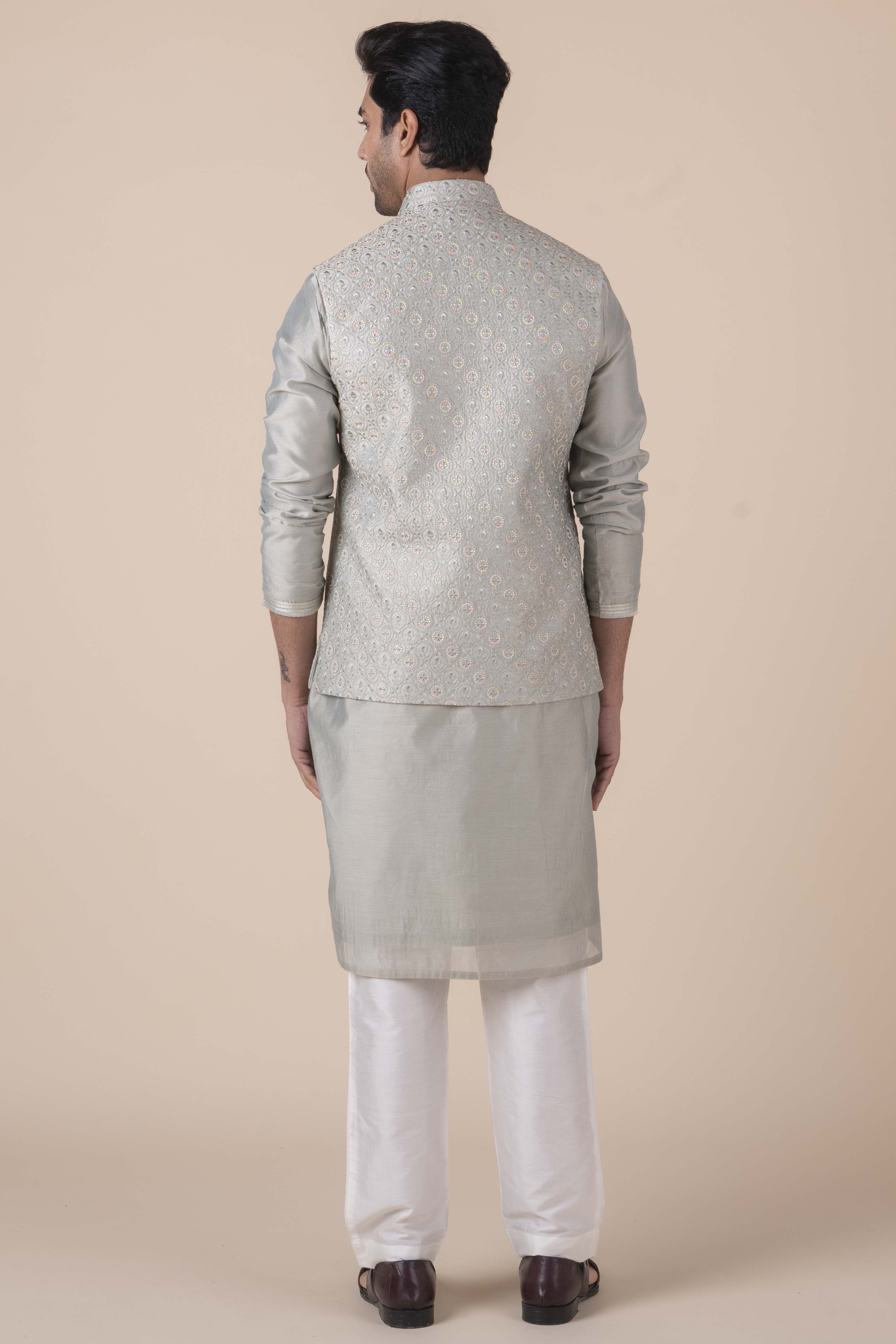 MLS KURTA JAWAHAR SET