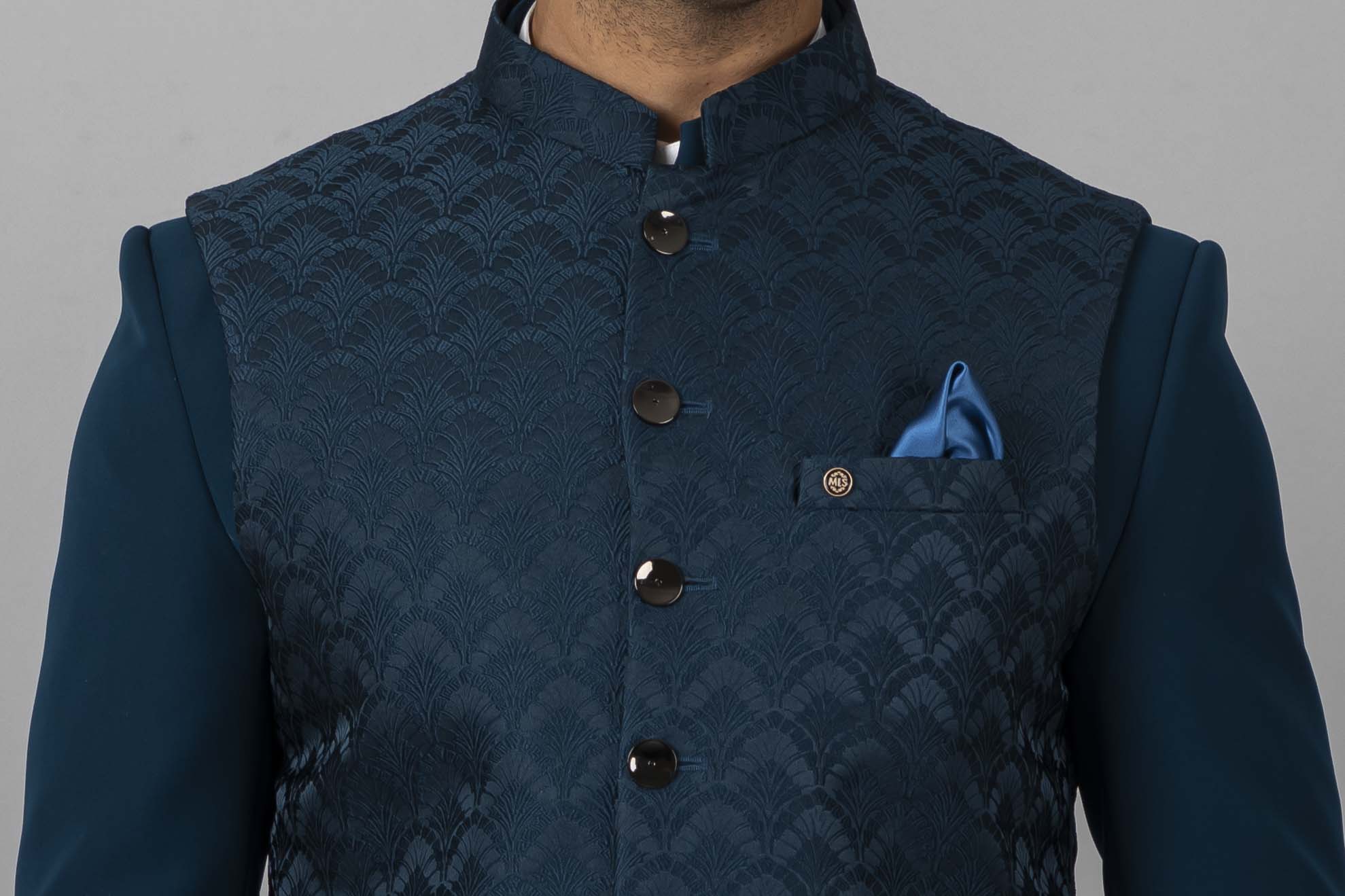 MLS JODHPURI SUIT 3 PCS