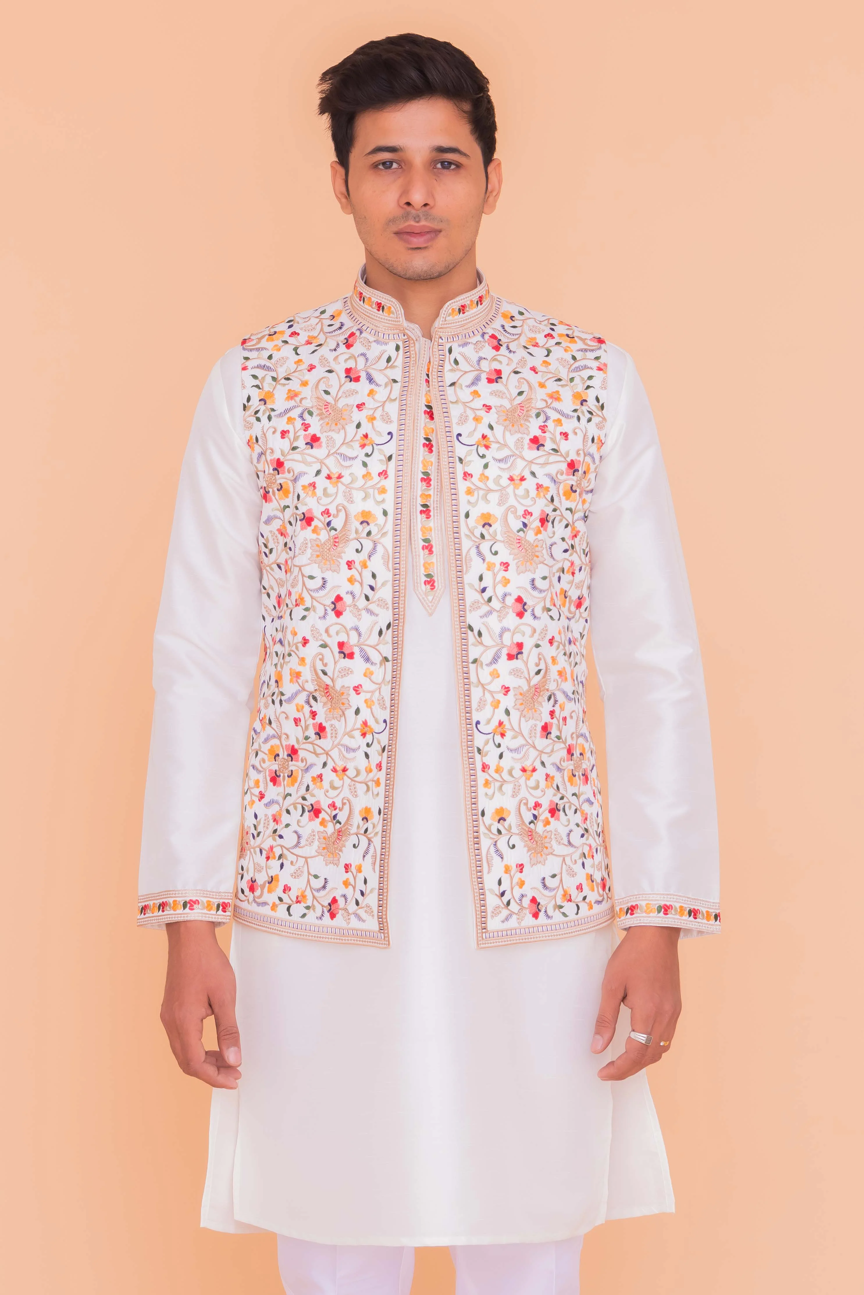 MLS KURTA JAWAHAR SET