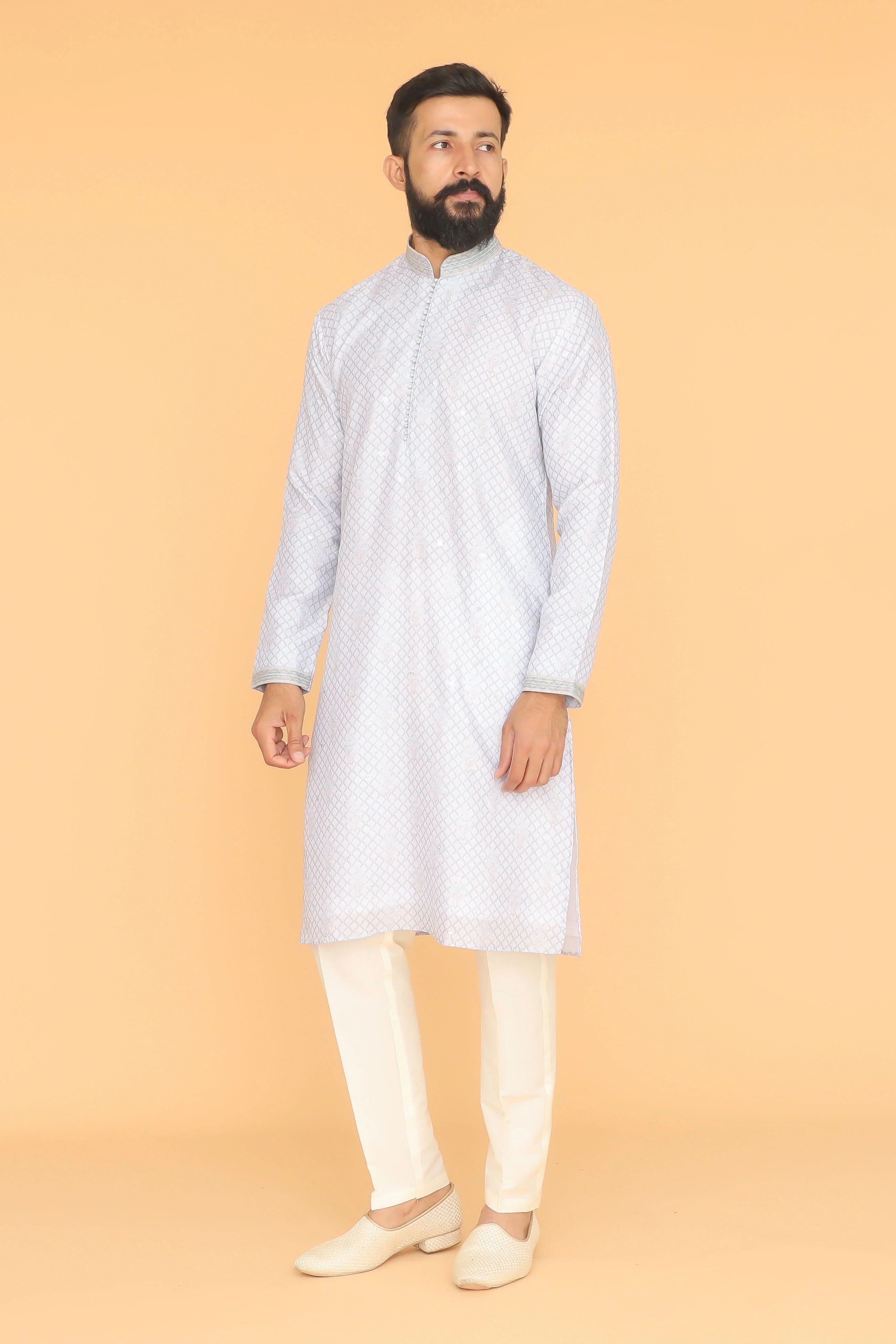 MLS SILK KURTA PAJAMA