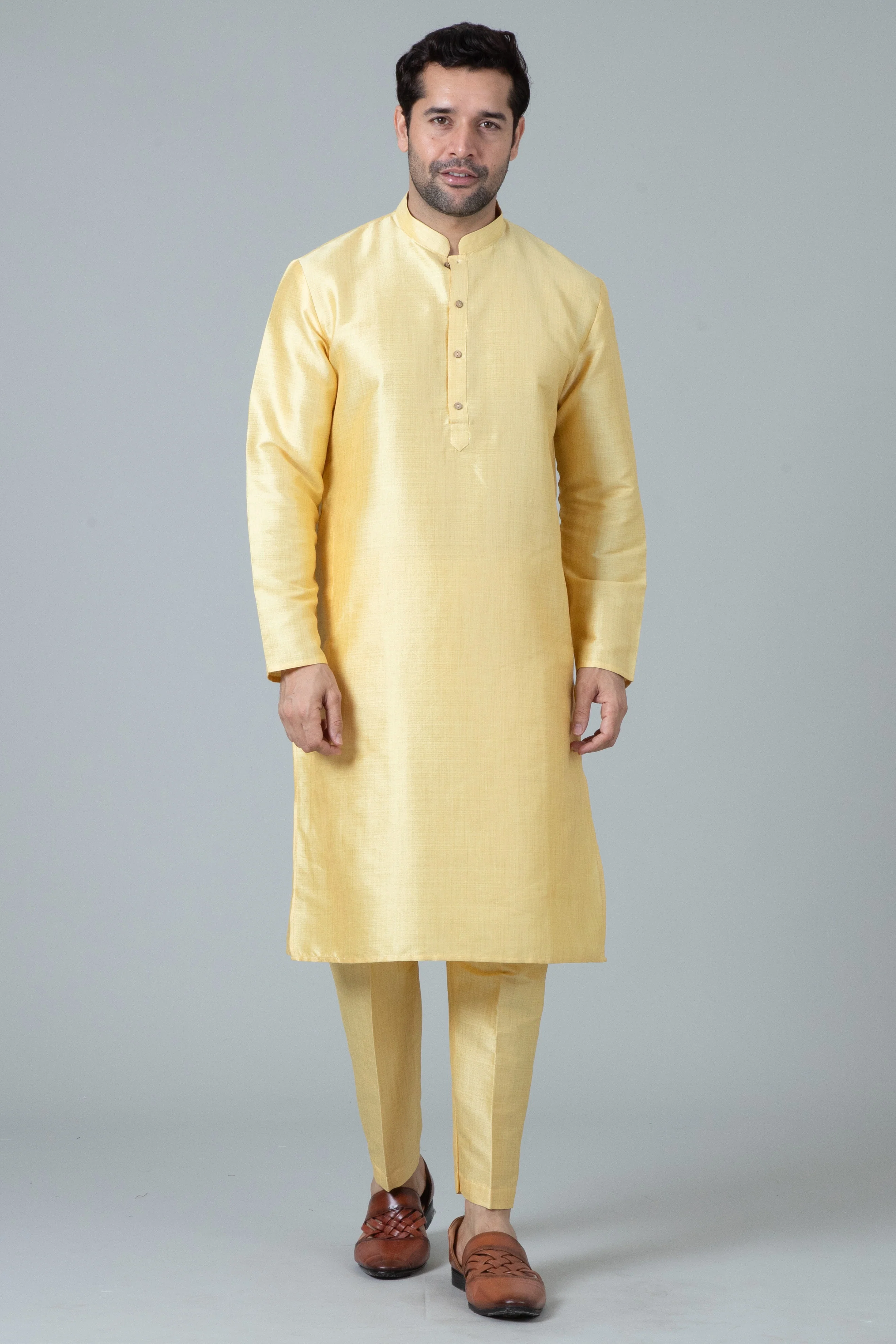 MLS SILK KURTA PAJAMA