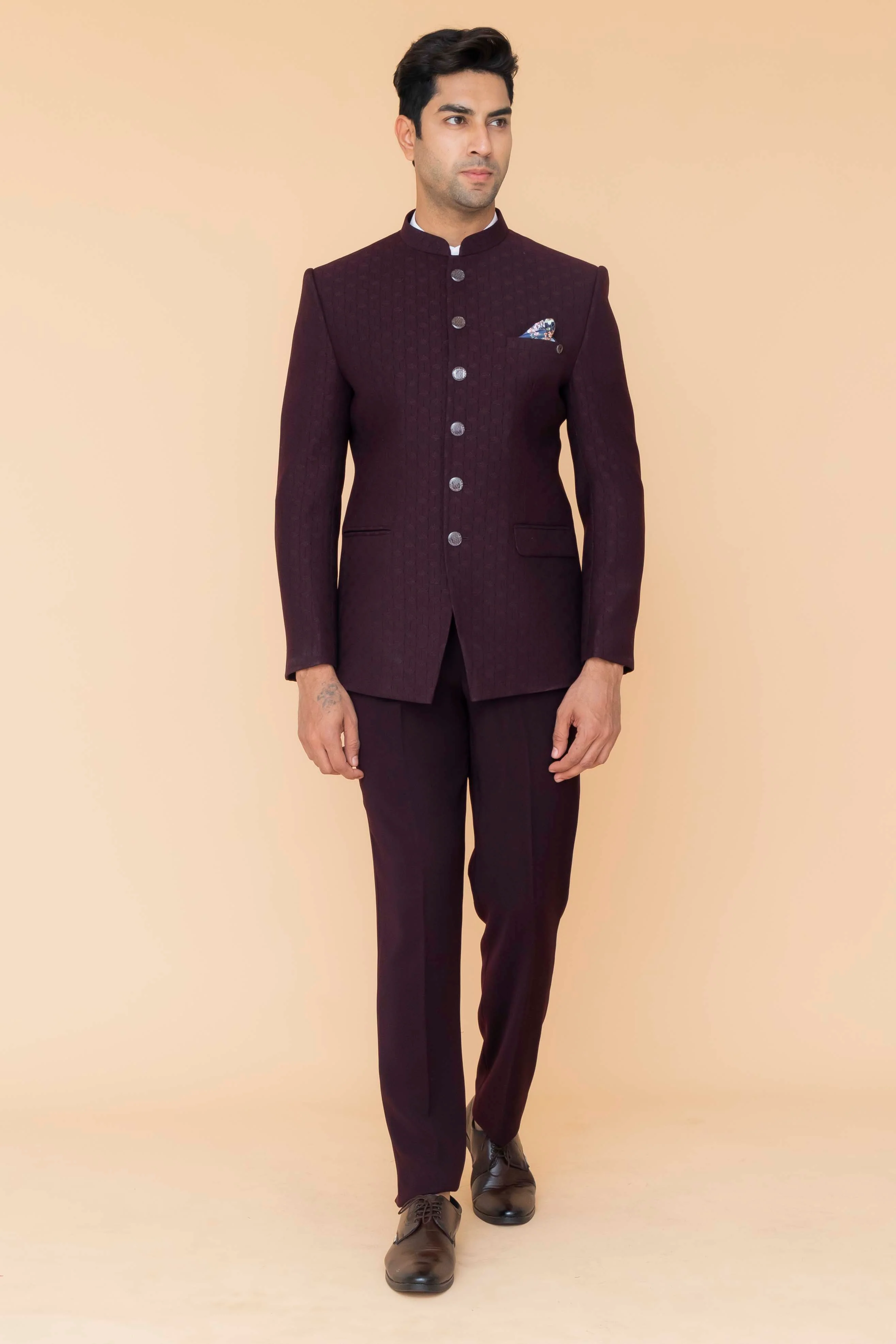 MLS PRINTED JODHPURI SUIT