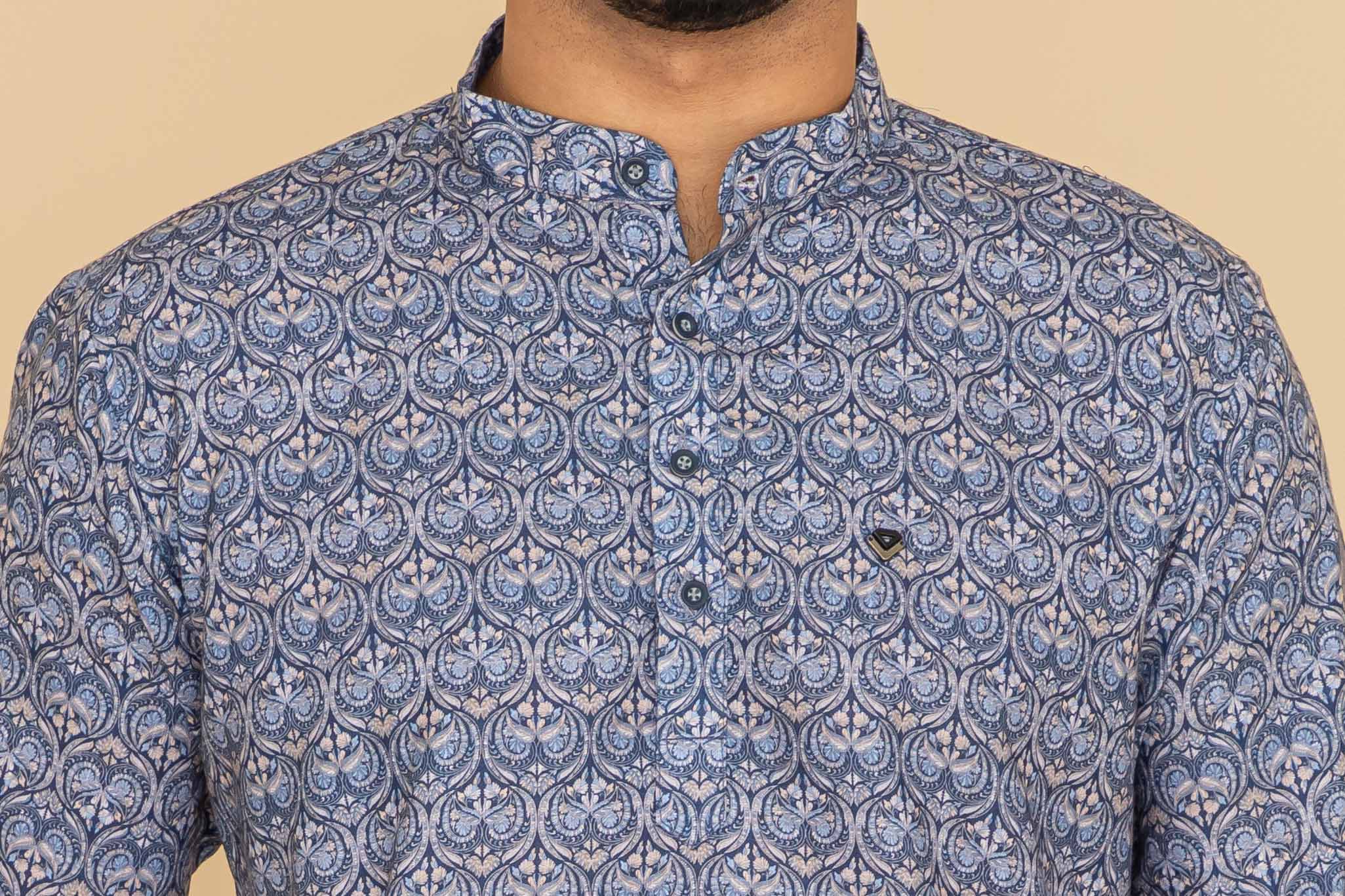 MLS SHORT KURTA FULL SLEEVES