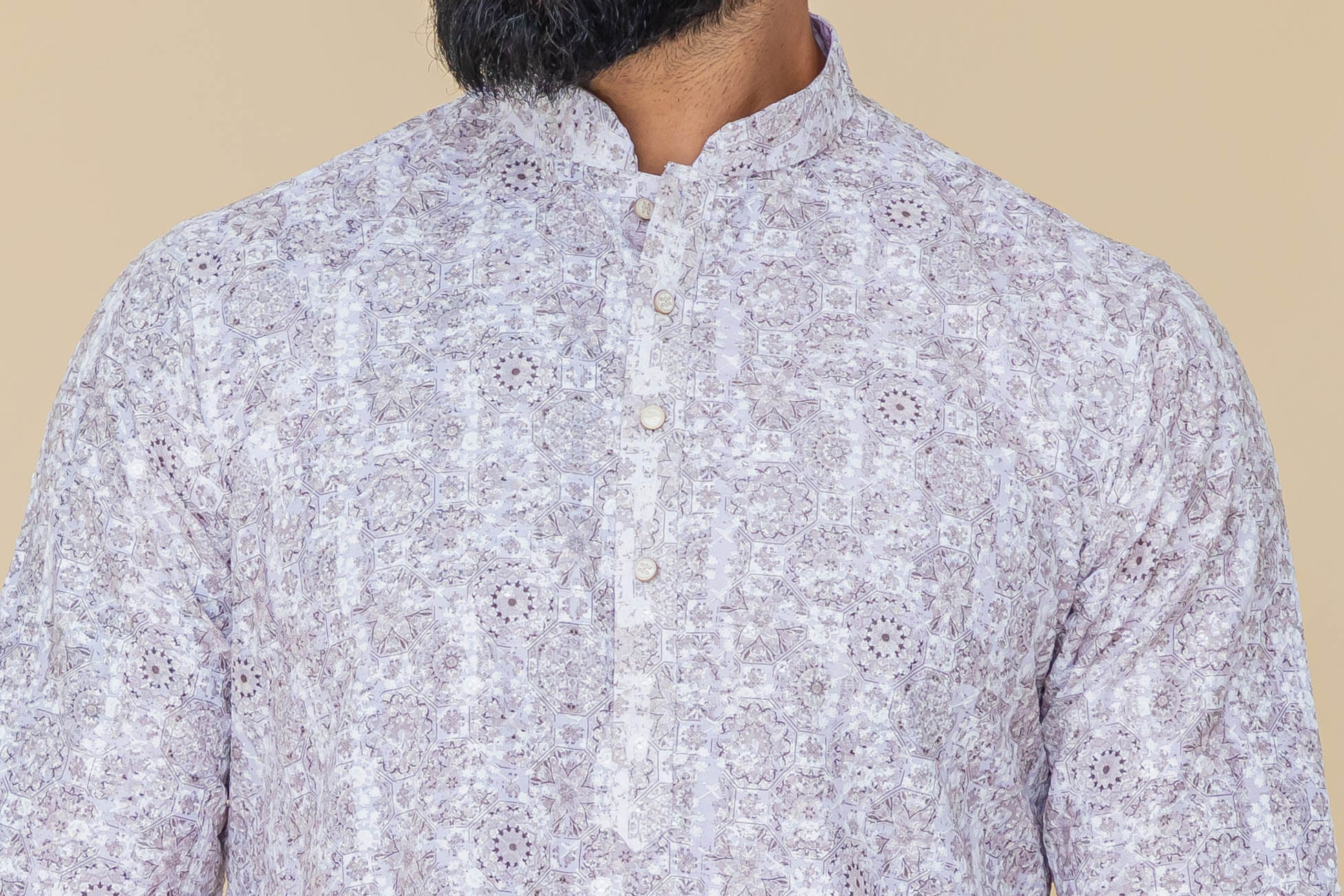 MLS PRINTED KURTA PAJAMA