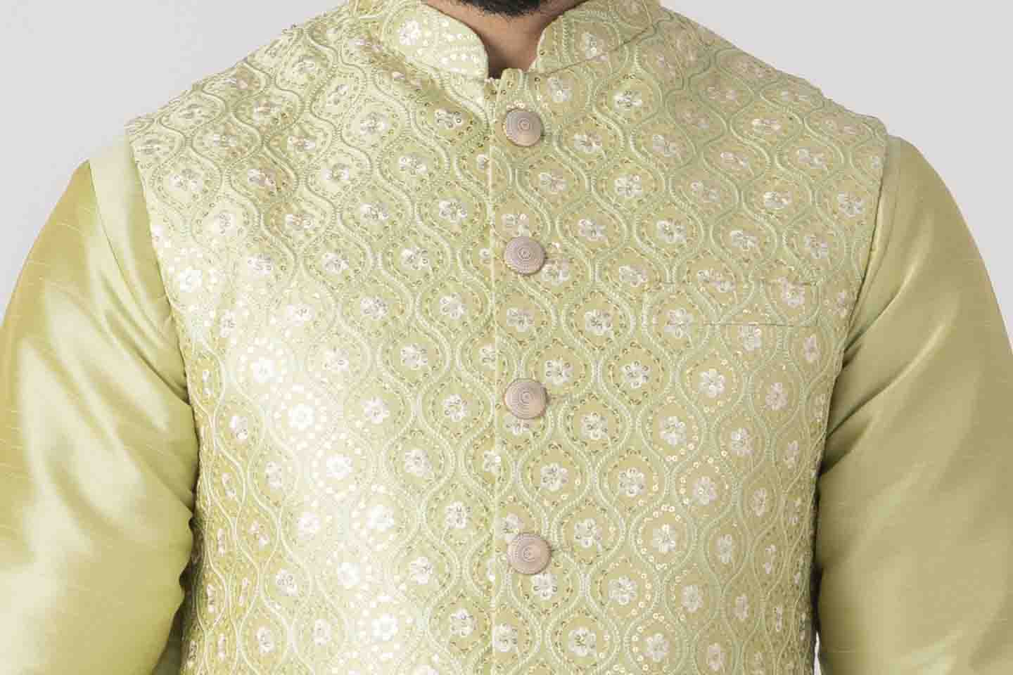 MLS KURTA JAWAHAR SET