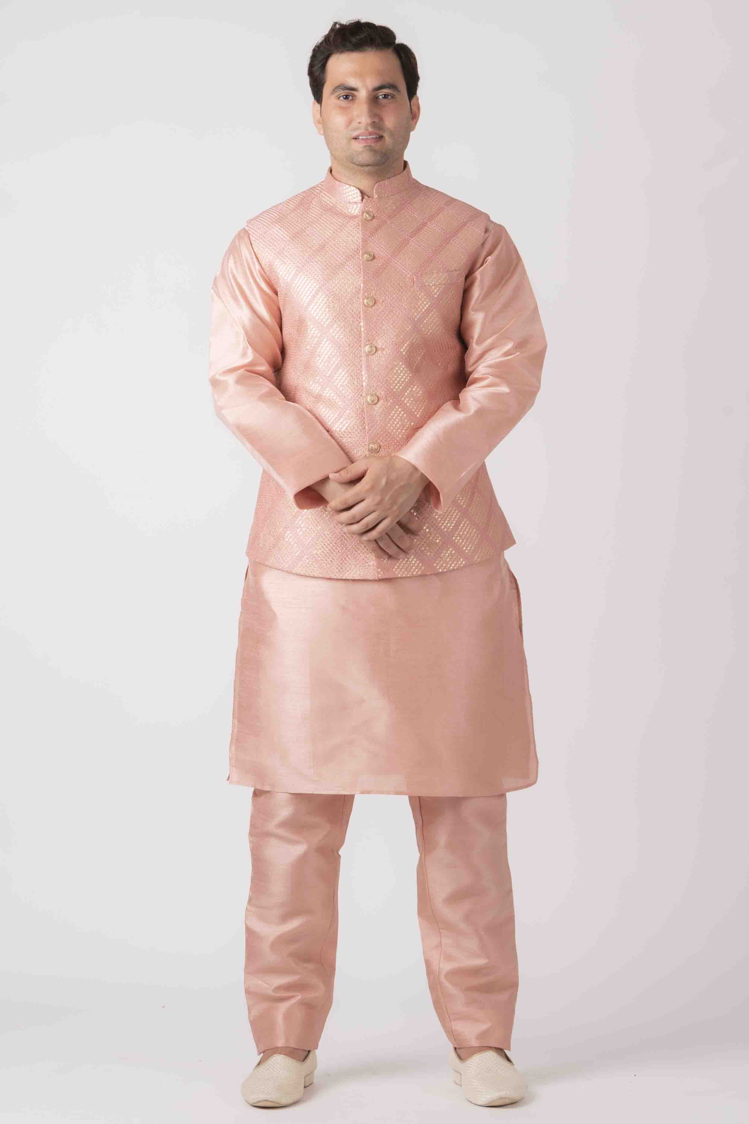 MLS KURTA JAWAHAR SET