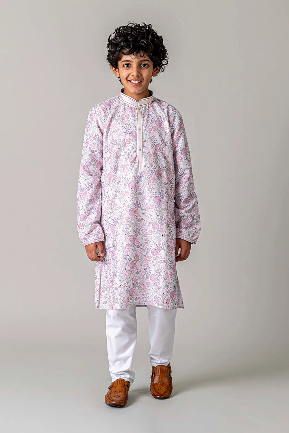 MLS KIDS EMBROIDERED KURTA PAJAMA