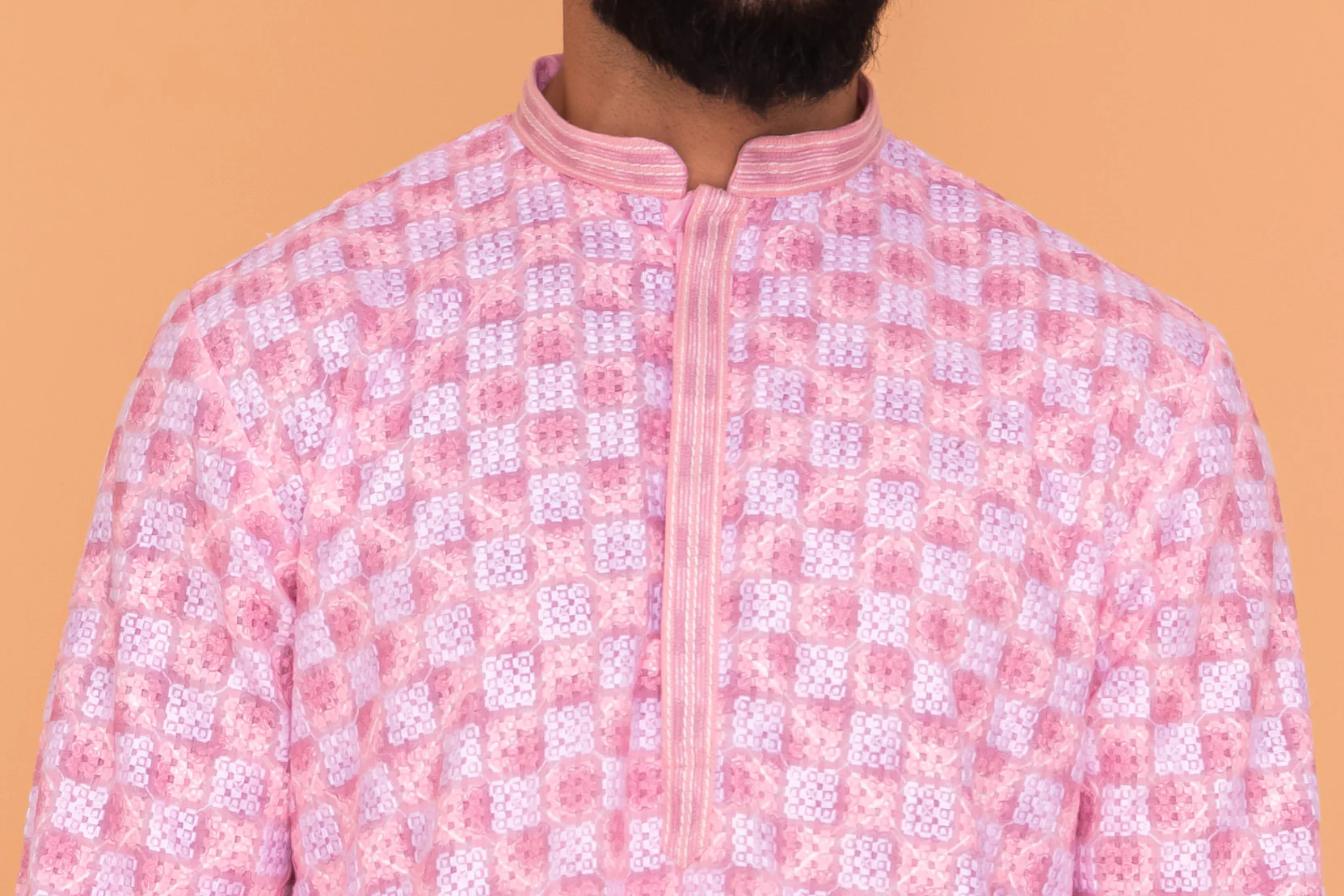 MLS CHIKANKARI KURTA PAJAMA