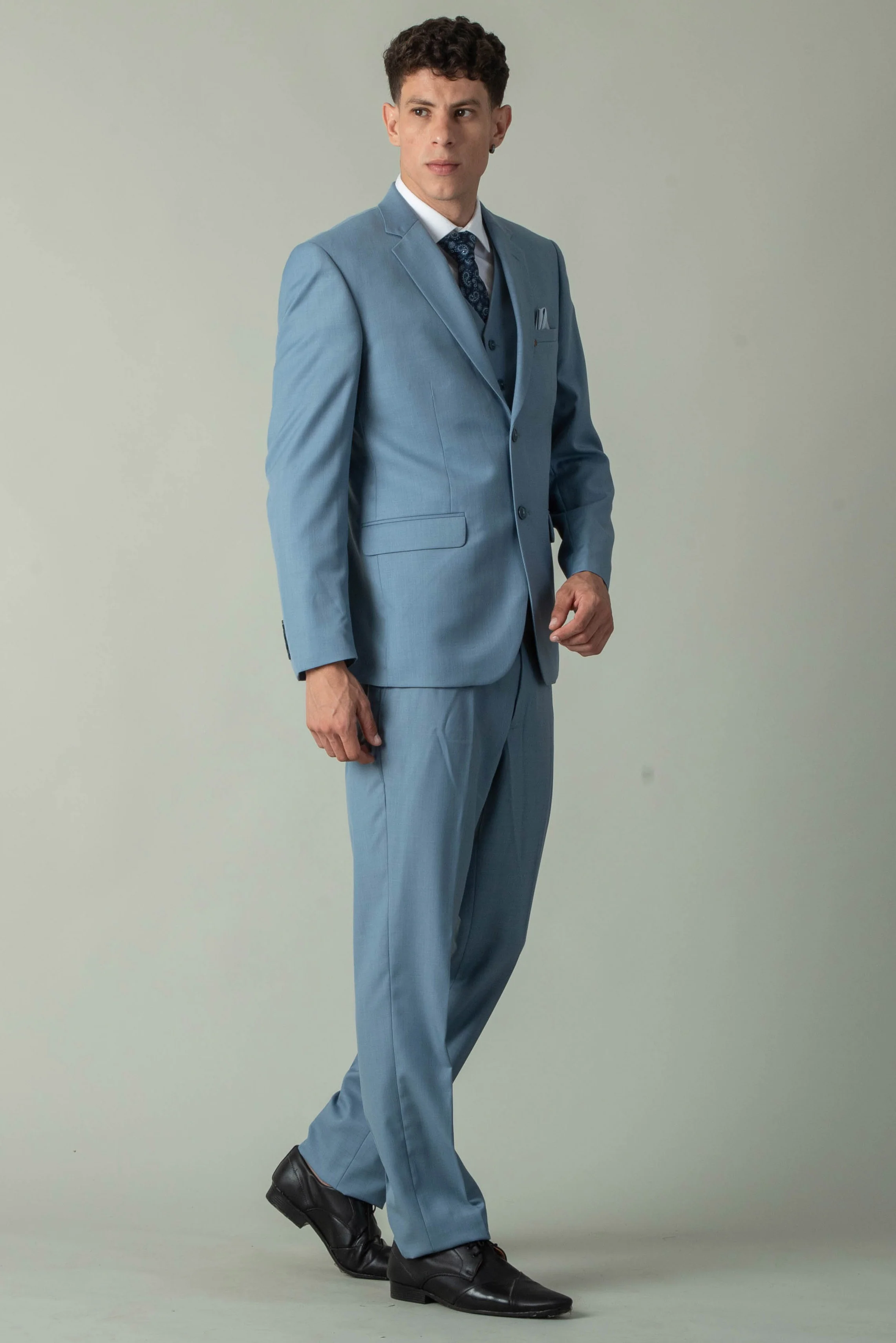 MLS BUSINESS PLAIN SUIT 3PCS