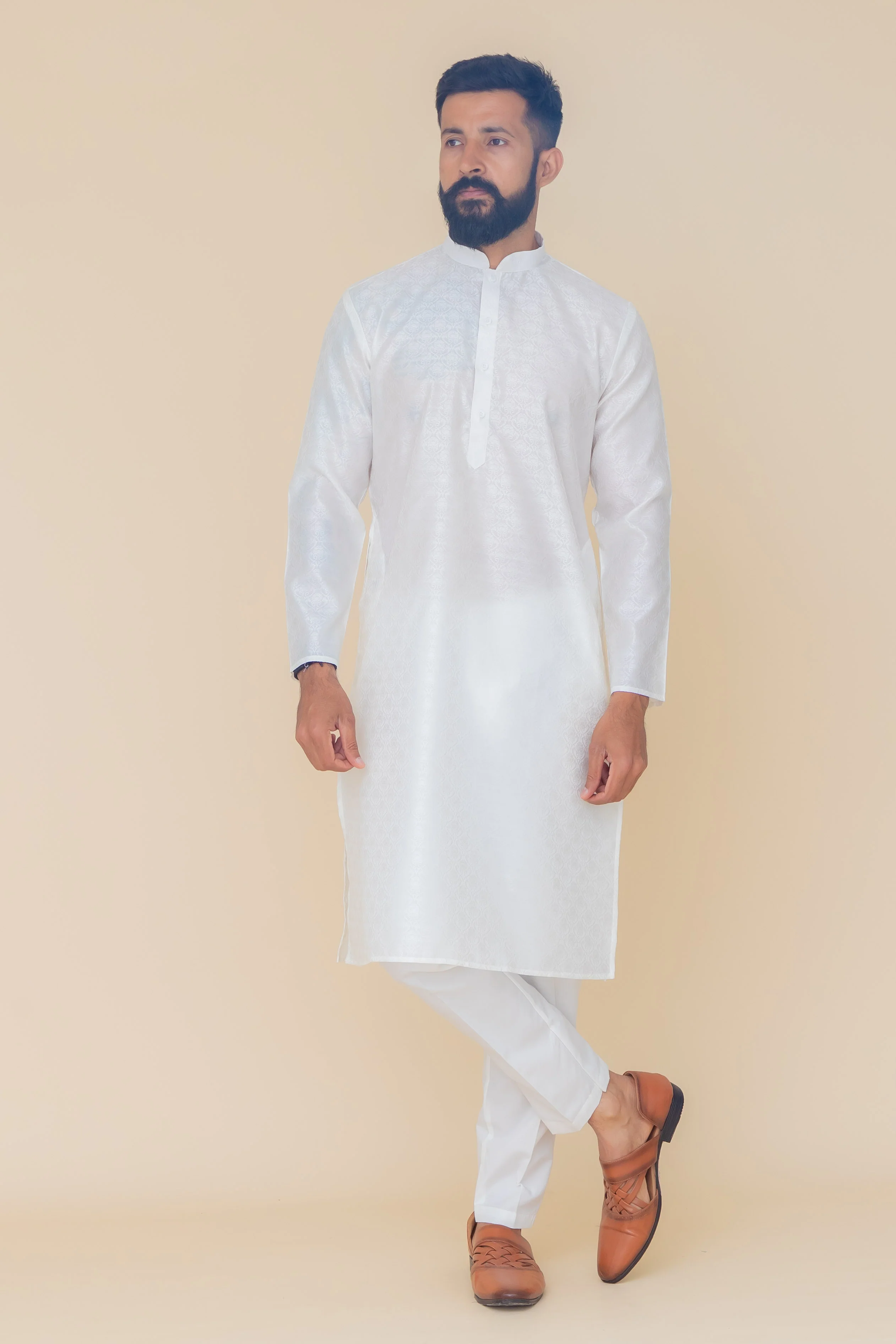 MLS PRINTED KURTA PAJAMA