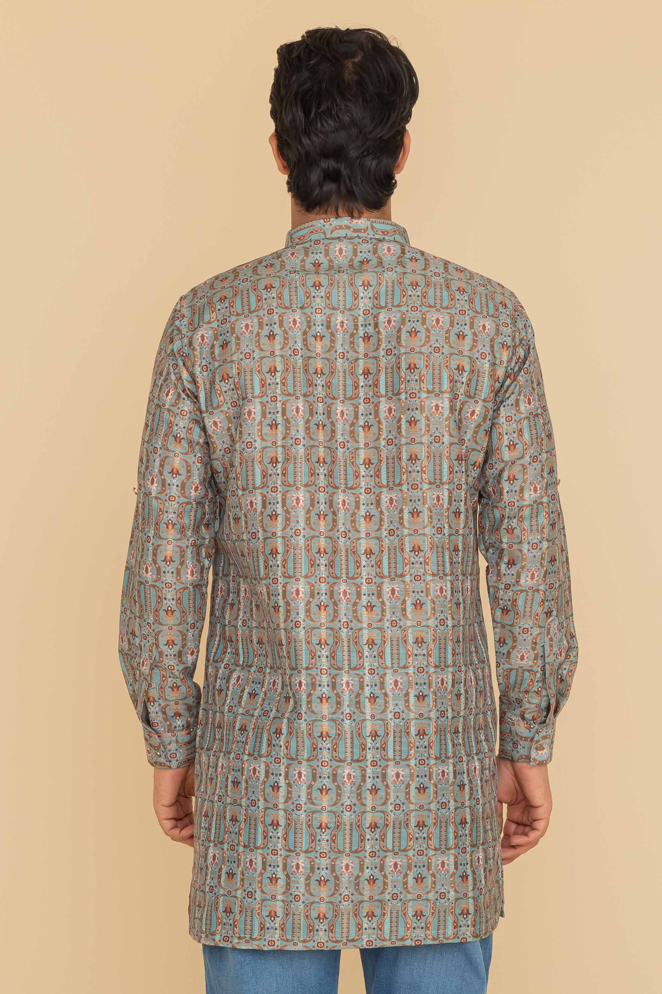 MLS MID LENGTH KURTA F/S