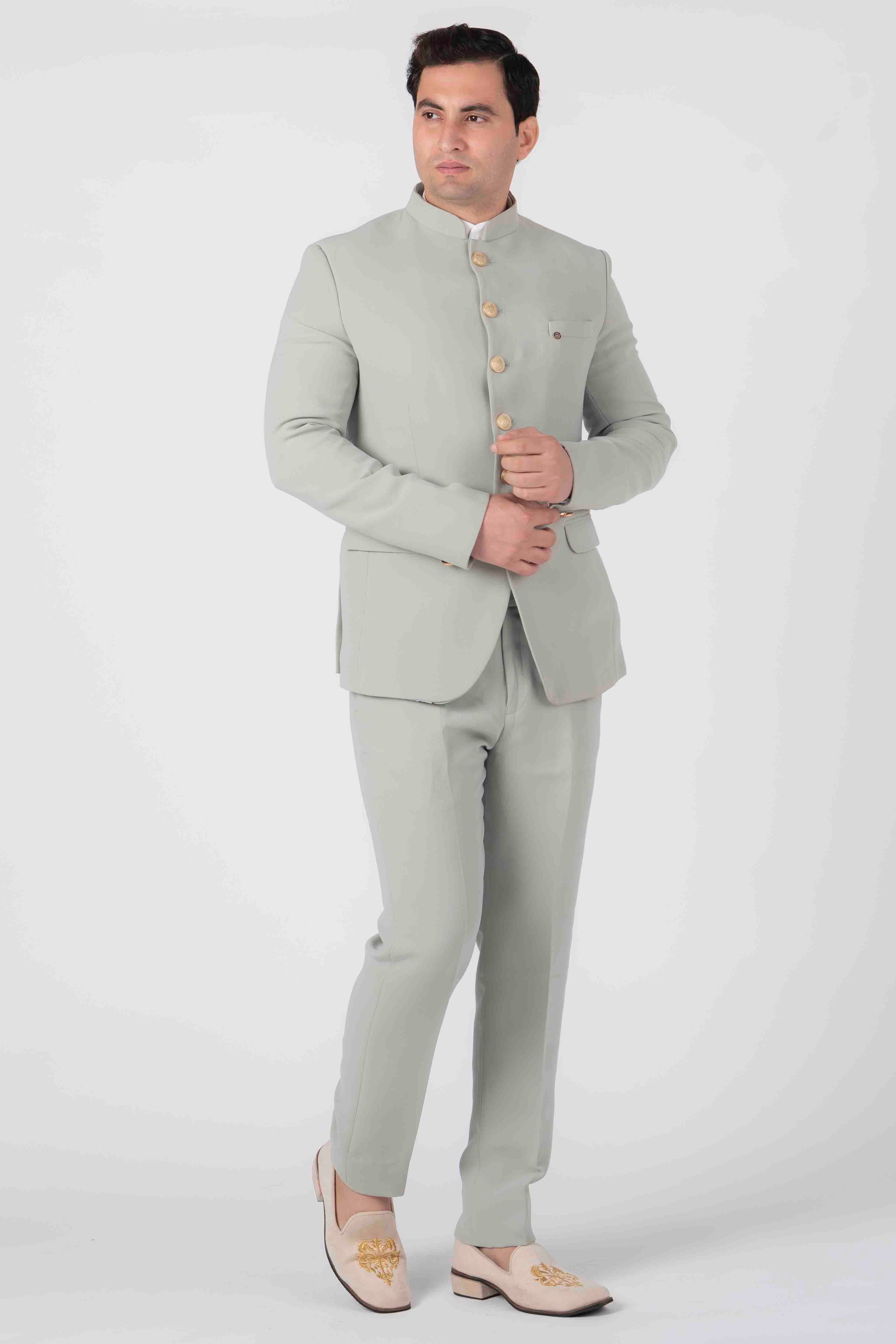MLS PLAIN JODHPURI SUIT