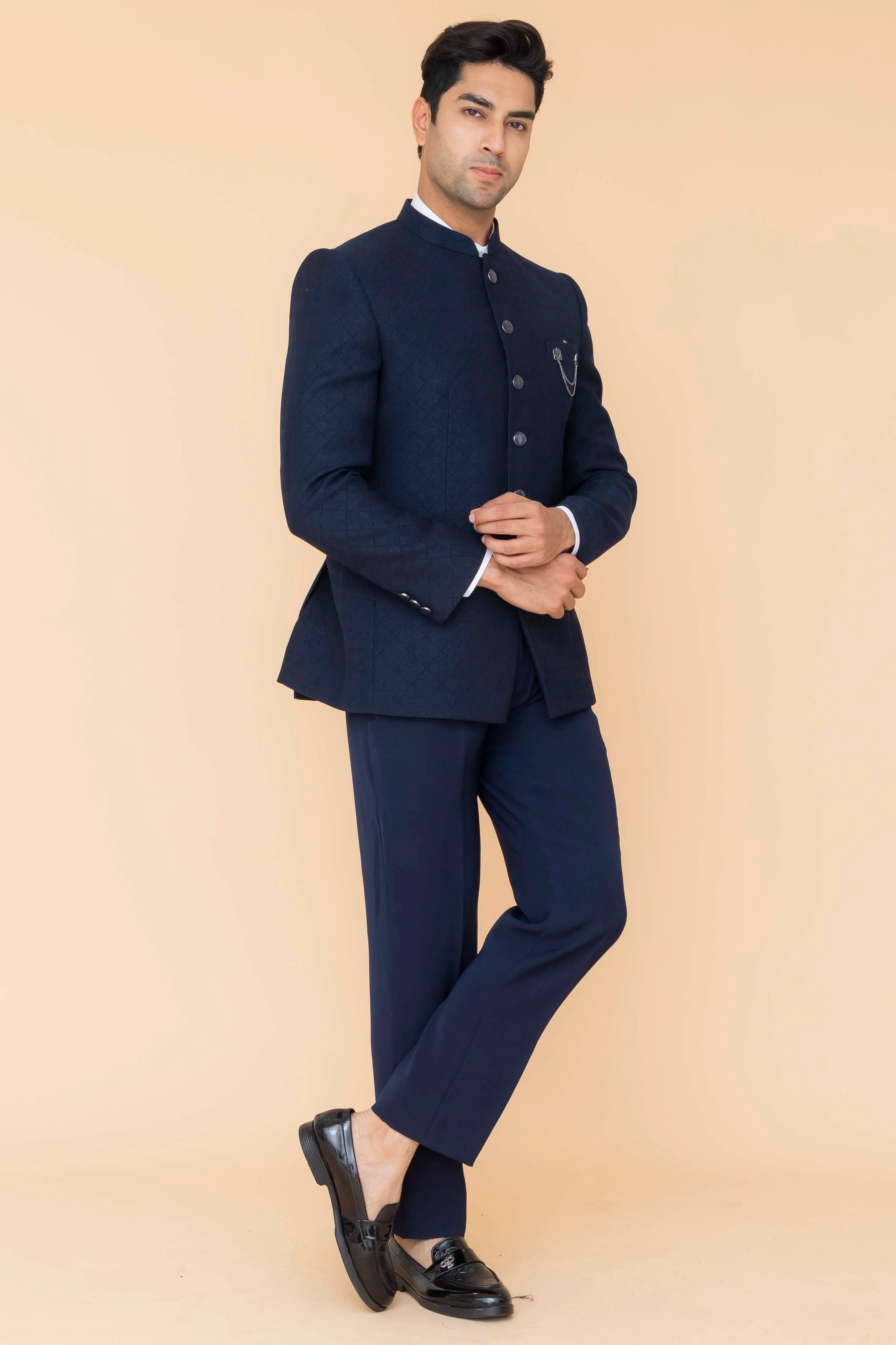 MLS PRINTED JODHPURI SUIT