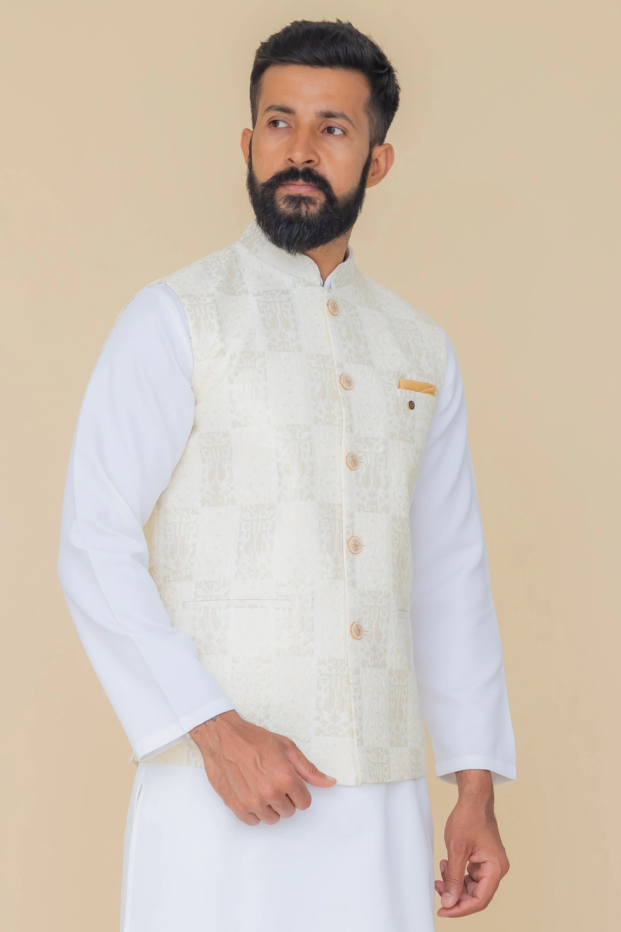 MLS EMBROIDERED JAWAHAR JACKET