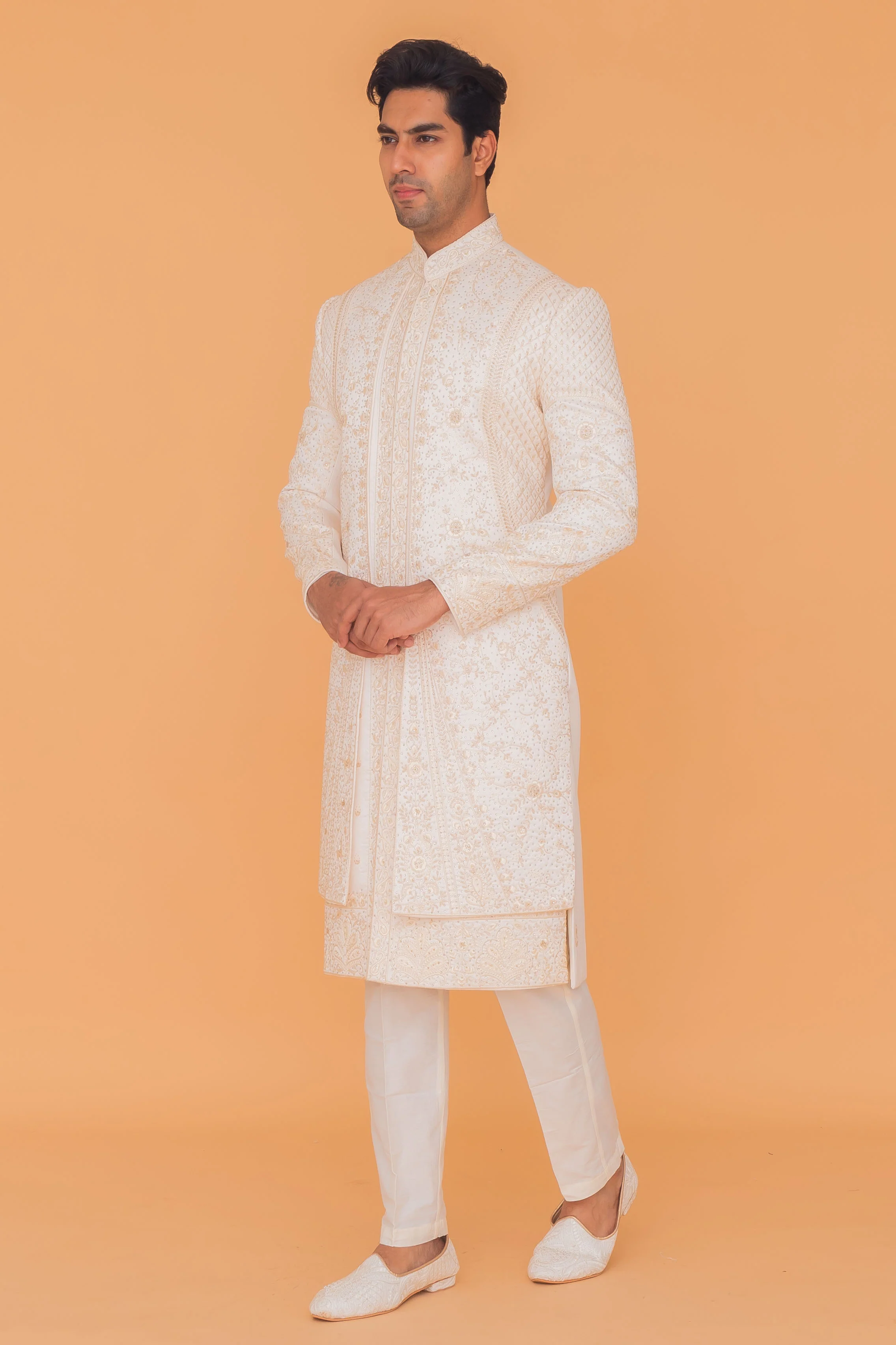 MLS SHERWANI JACKET 2PCS