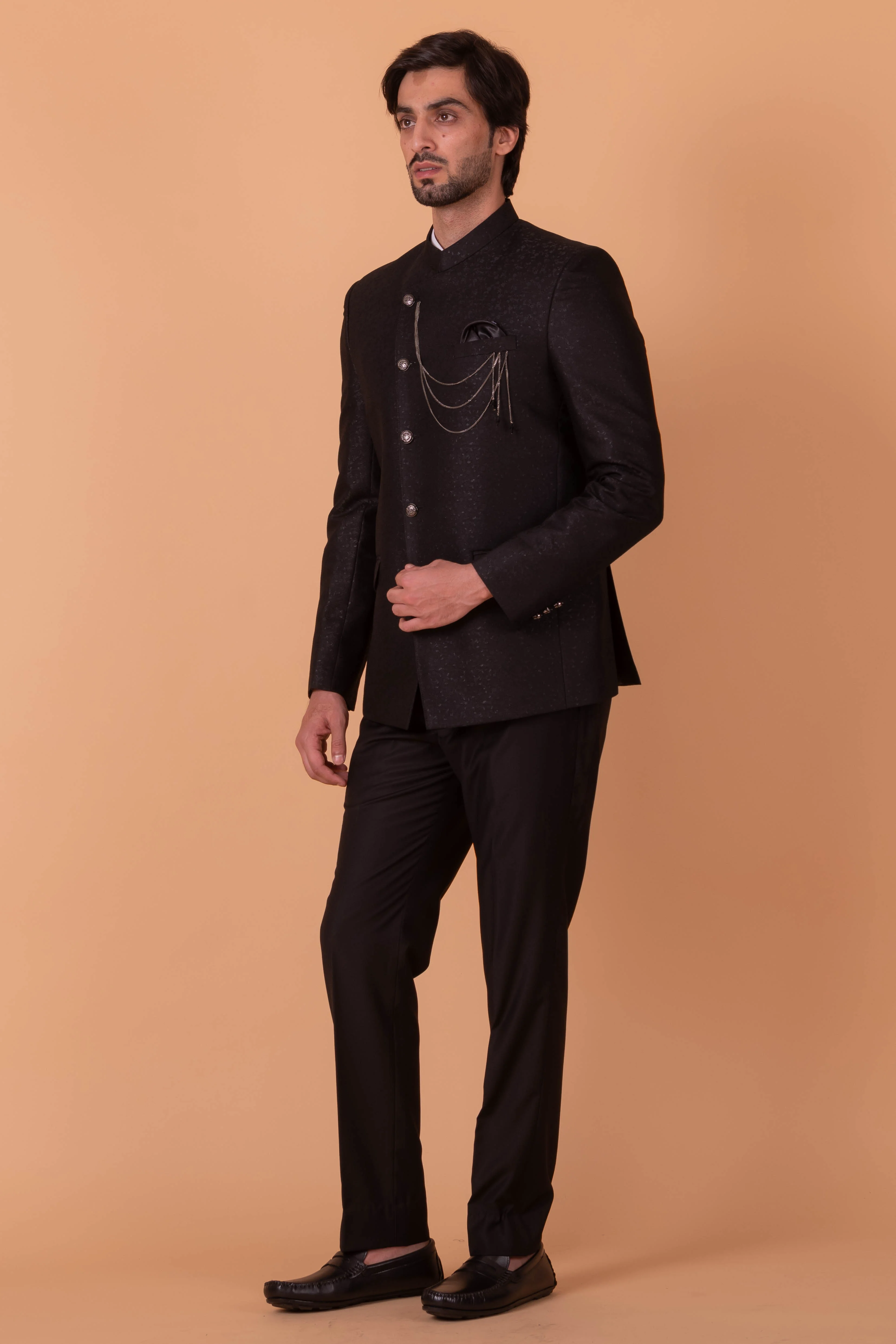 MLS PRINTED JODHPURI SUIT