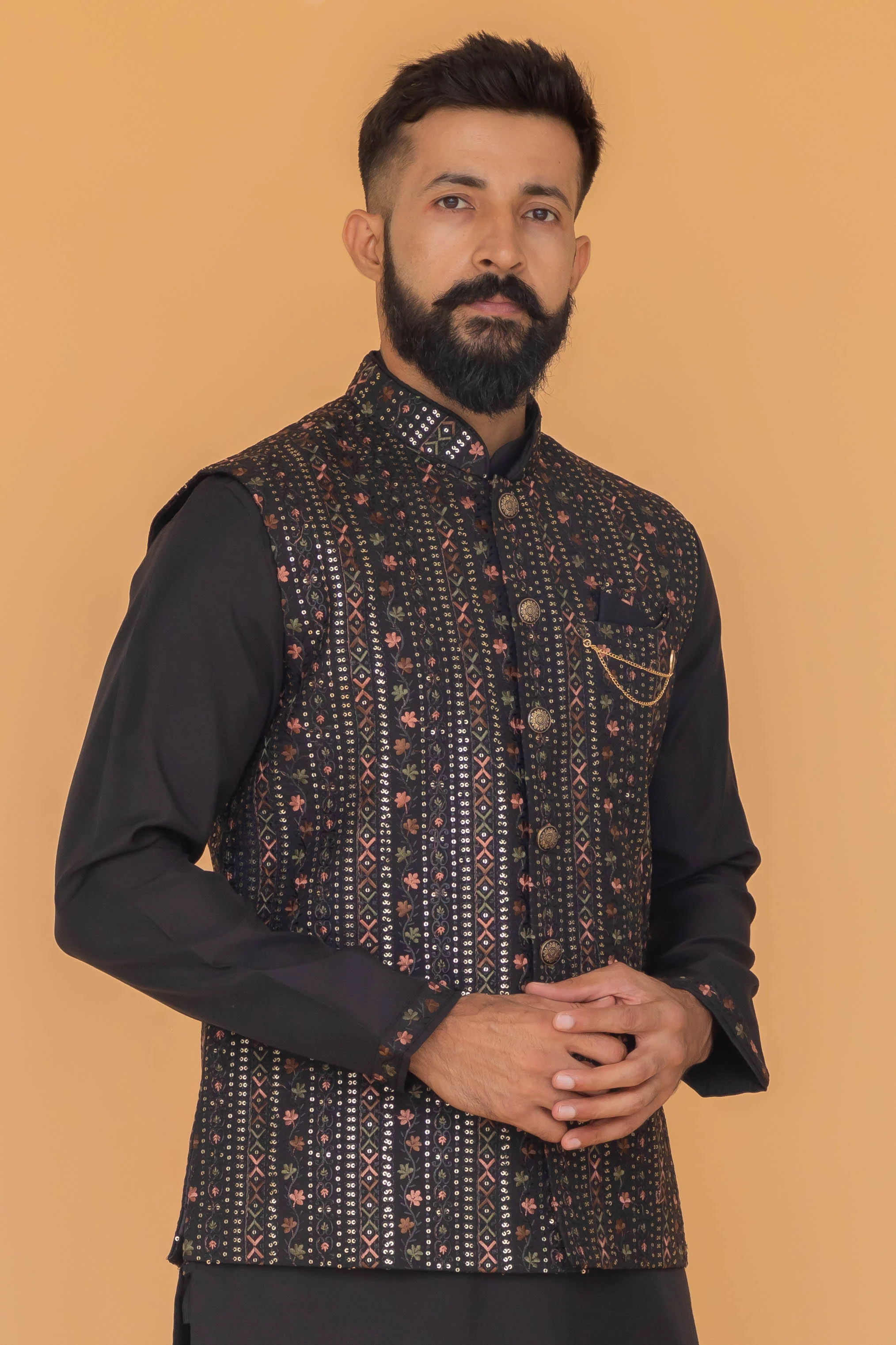 MLS KURTA JAWAHAR SET