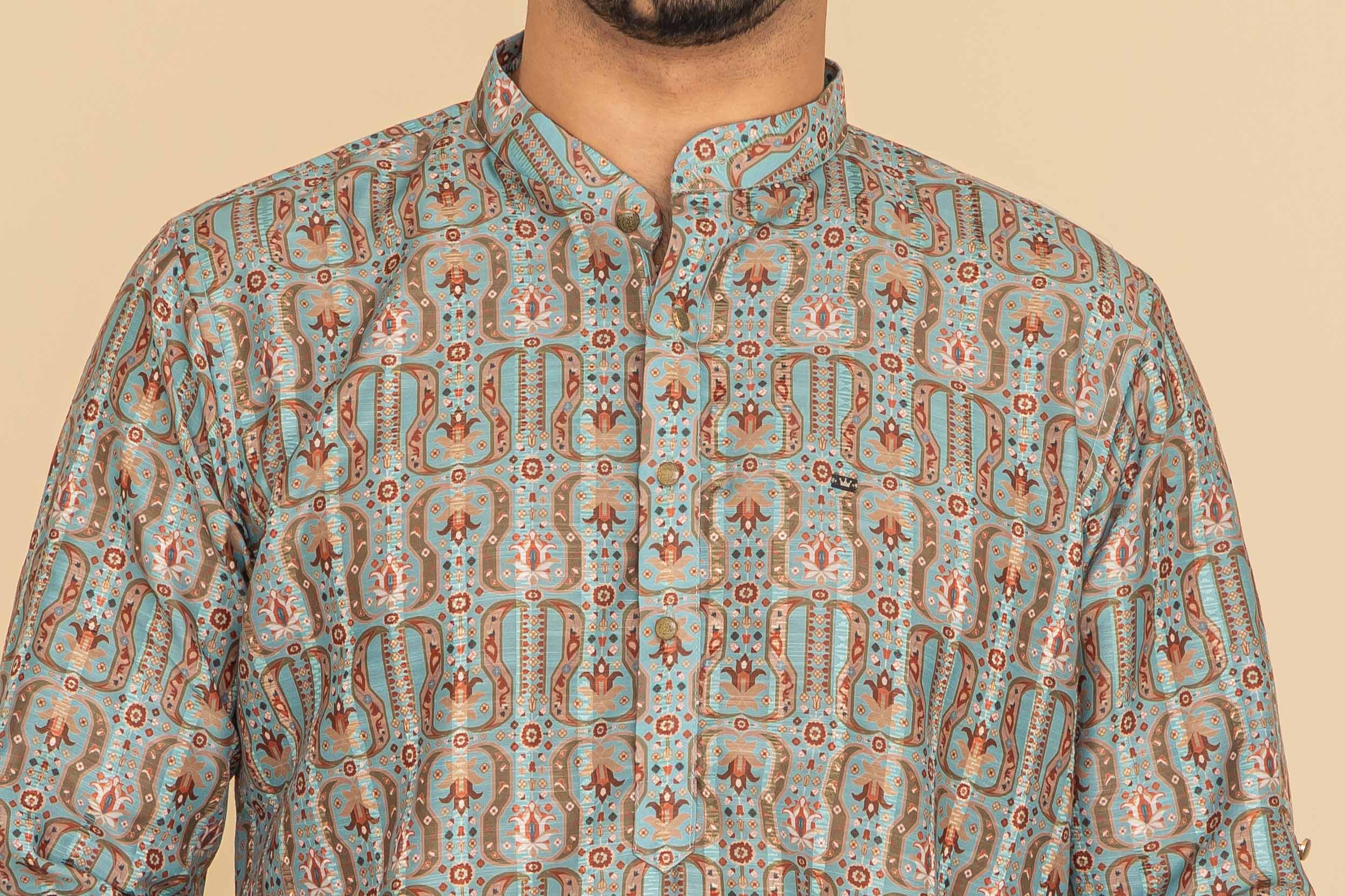 MLS MID LENGTH KURTA F/S