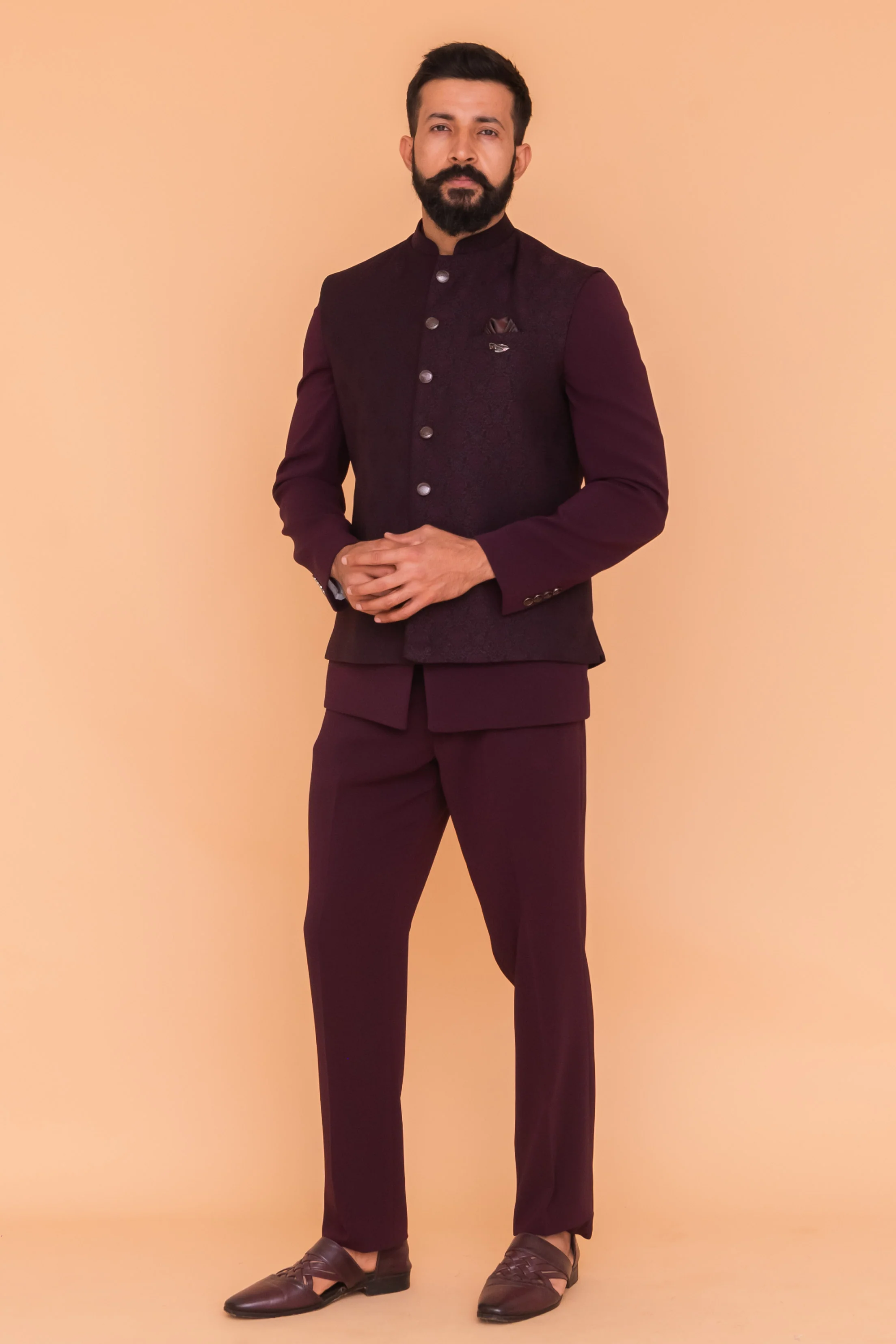 MLS JODHPURI SUIT 3 PCS