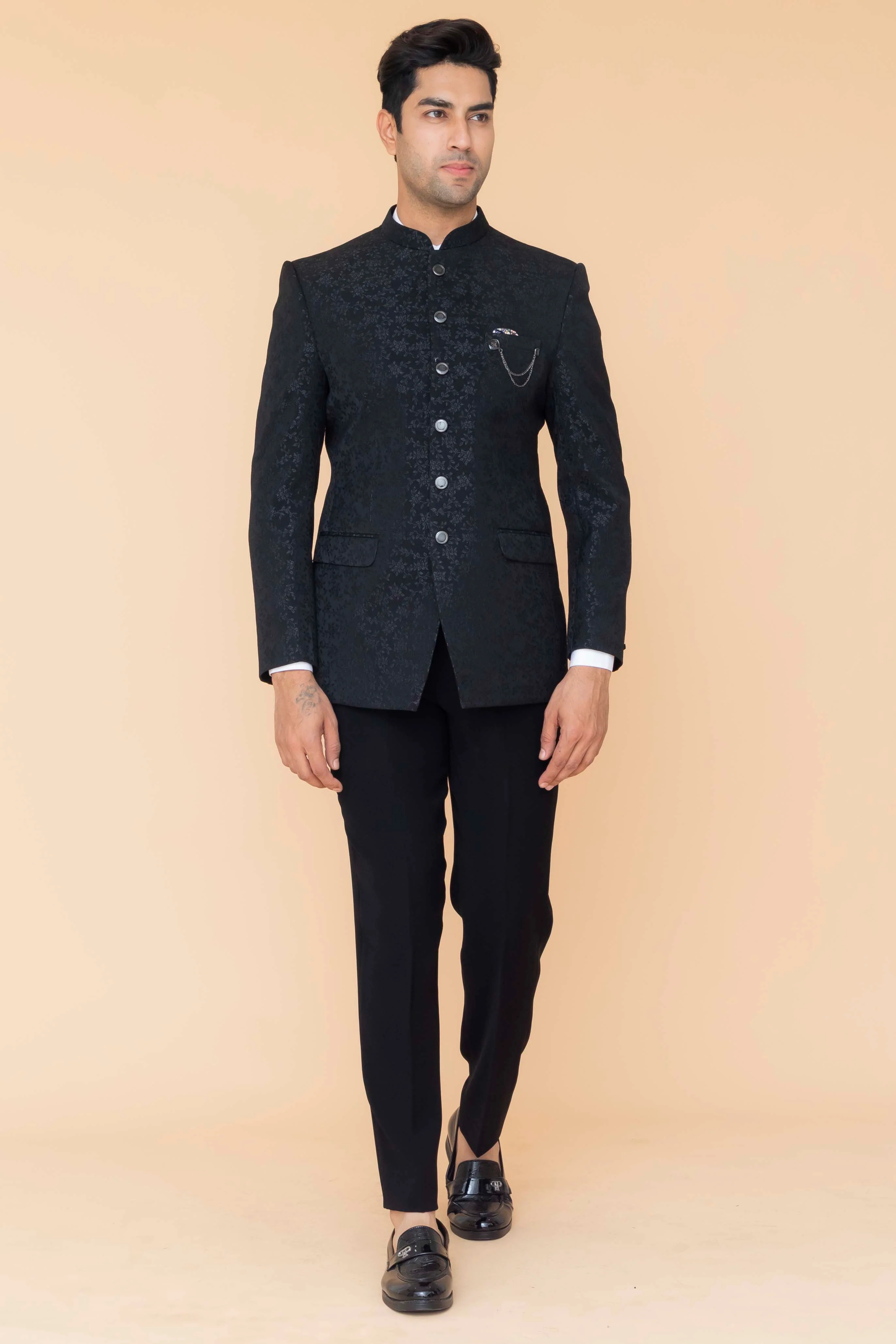 MLS PRINTED JODHPURI SUIT