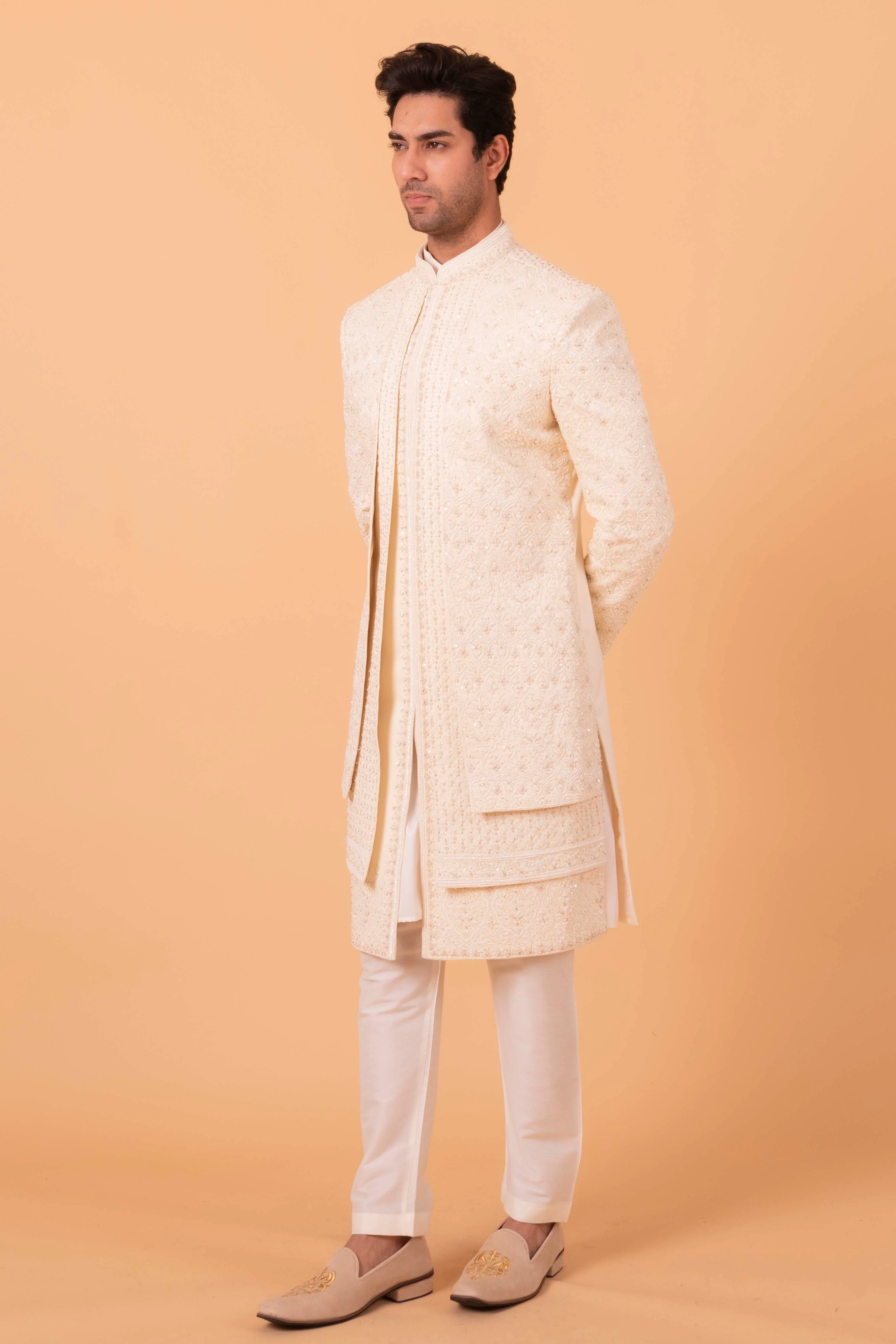 MLS SHERWANI 3PCS