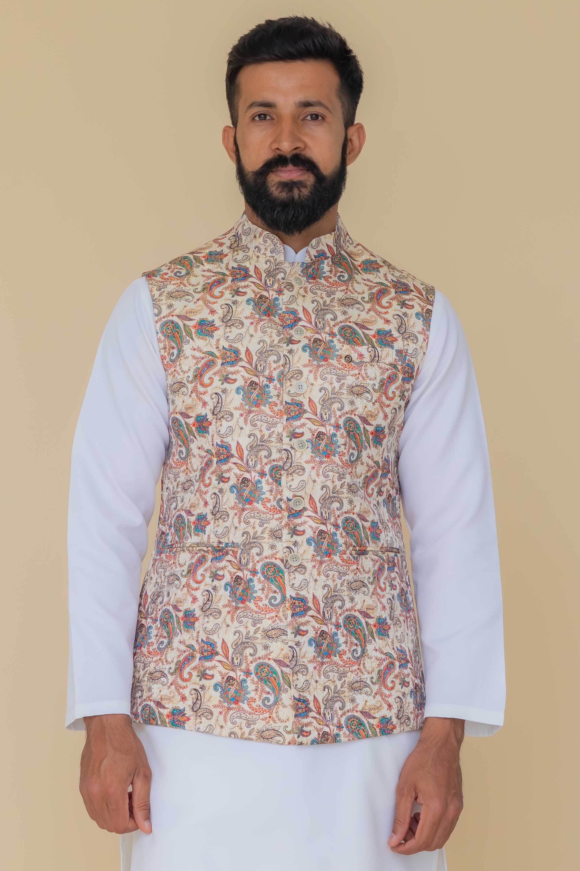 MLS PRINTED JAWAHAR JACKET