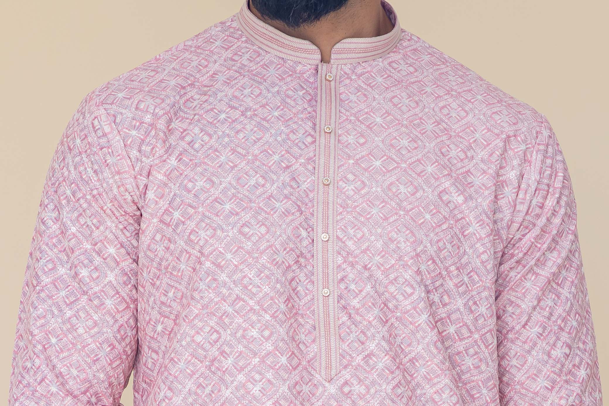 MLS PRINTED KURTA PAJAMA